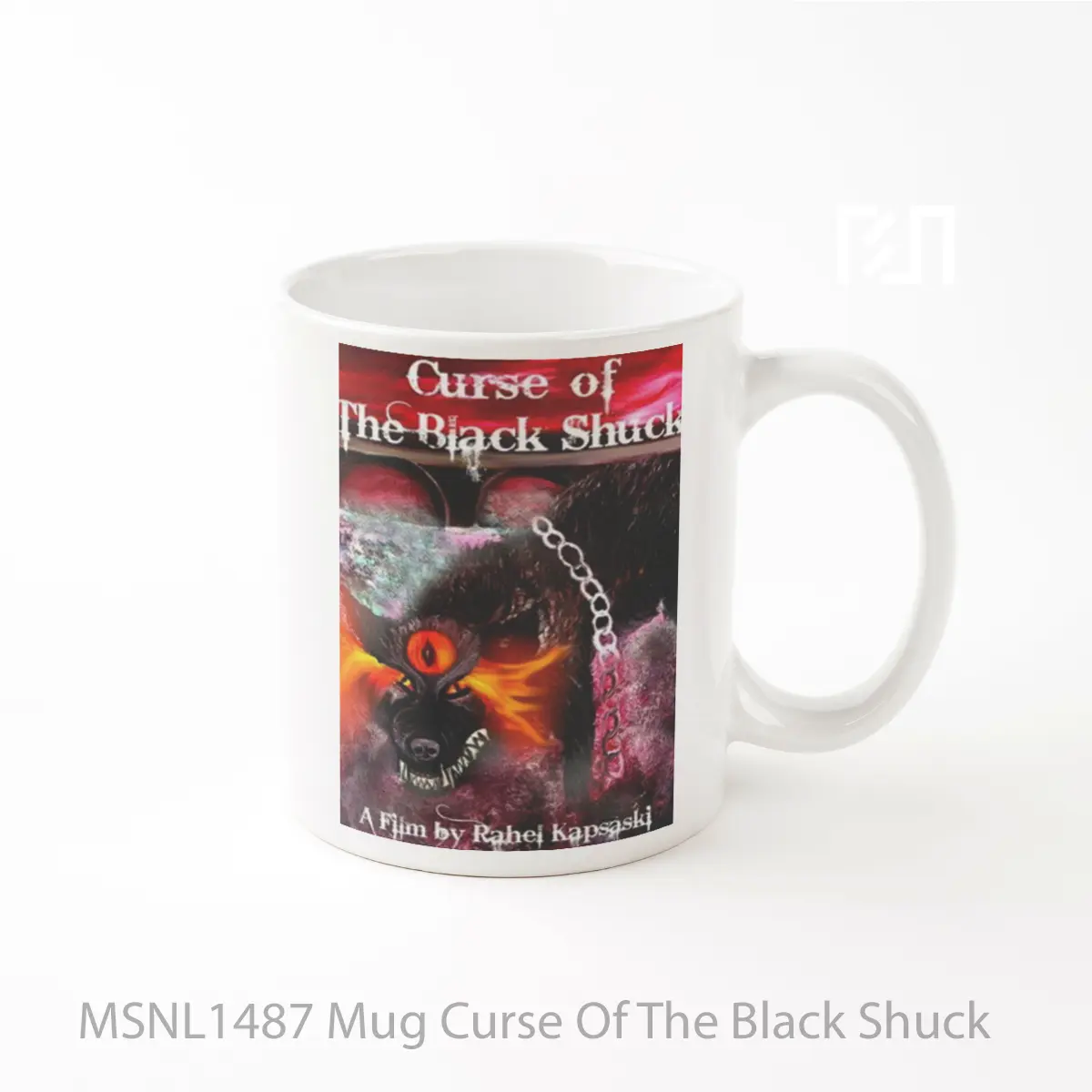 Mug Curse Of The Black Shuck Gelas Keramik Tema Film MSNL1487