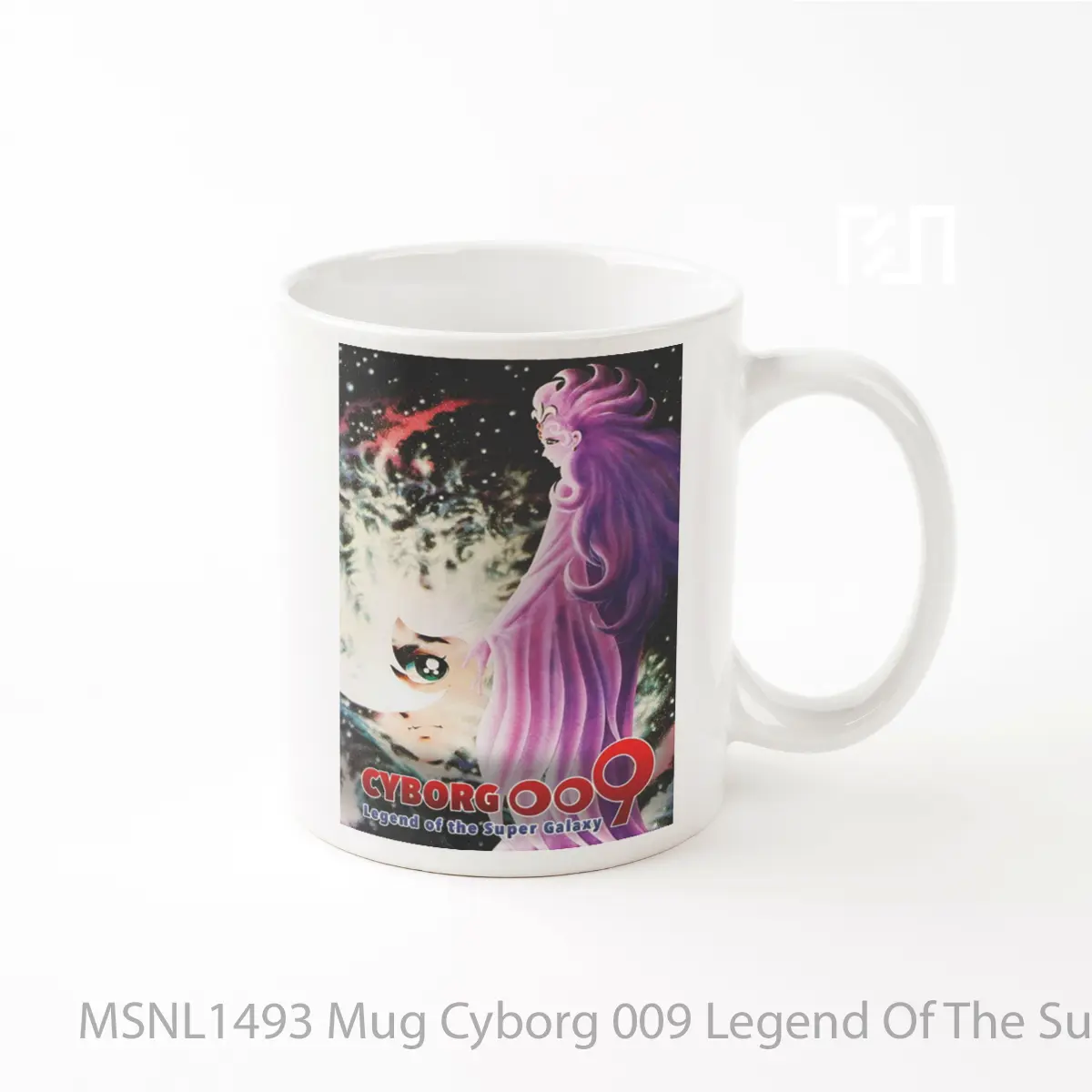 Mug Cyborg 009 Legend Of The Super Galaxy Gelas Keramik Tema Film MSNL1493
