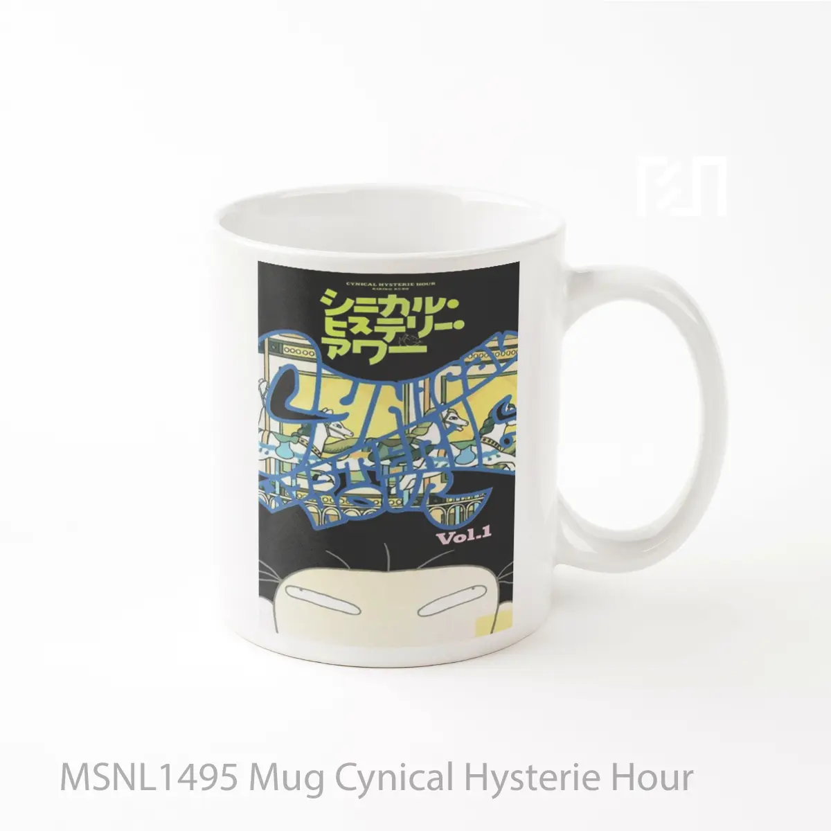 Mug Cynical Hysterie Hour Gelas Keramik Tema Film MSNL1495