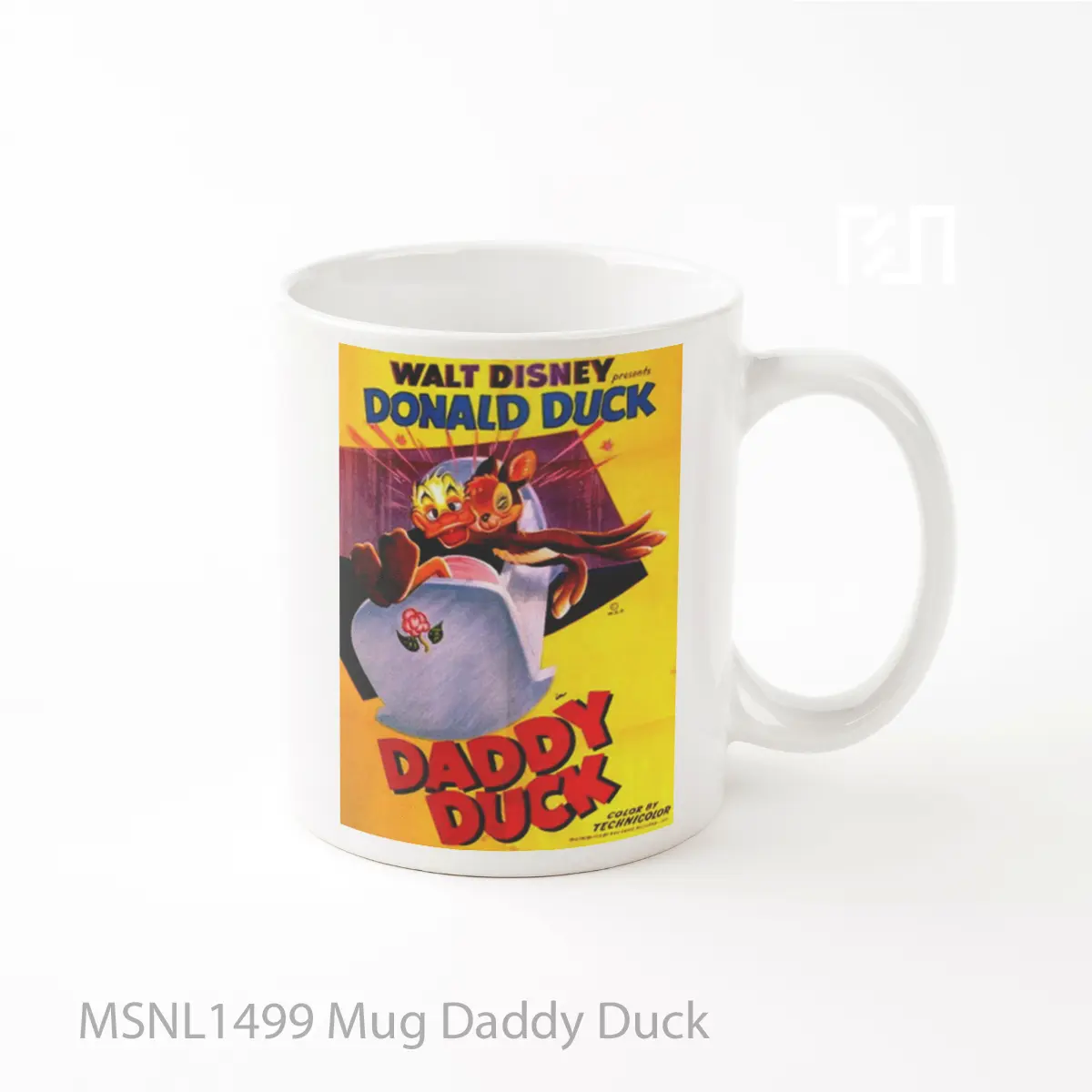 Mug Daddy Duck Gelas Keramik Tema Film MSNL1499