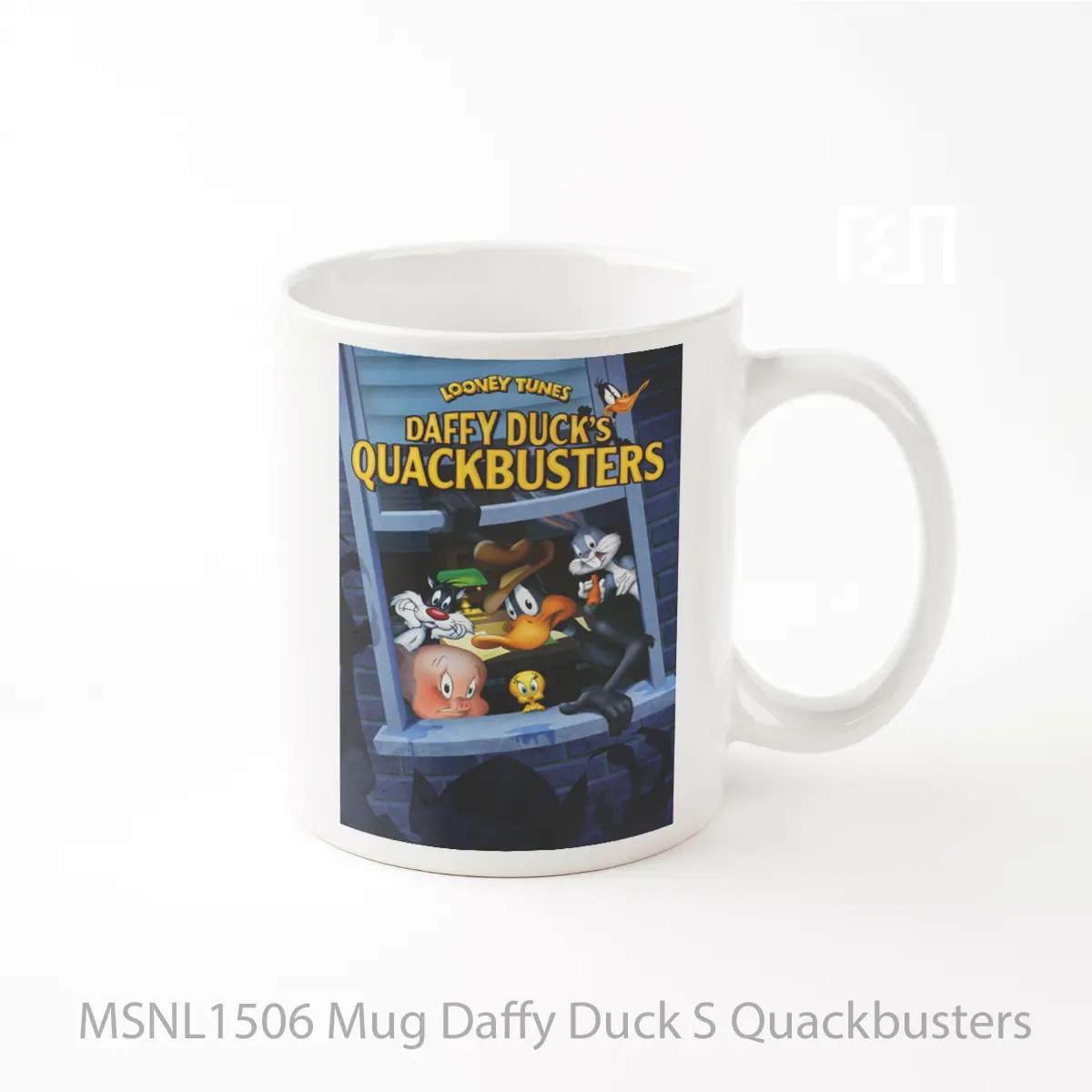 Mug Daffy Duck S Quackbusters Gelas Keramik Tema Film MSNL1506