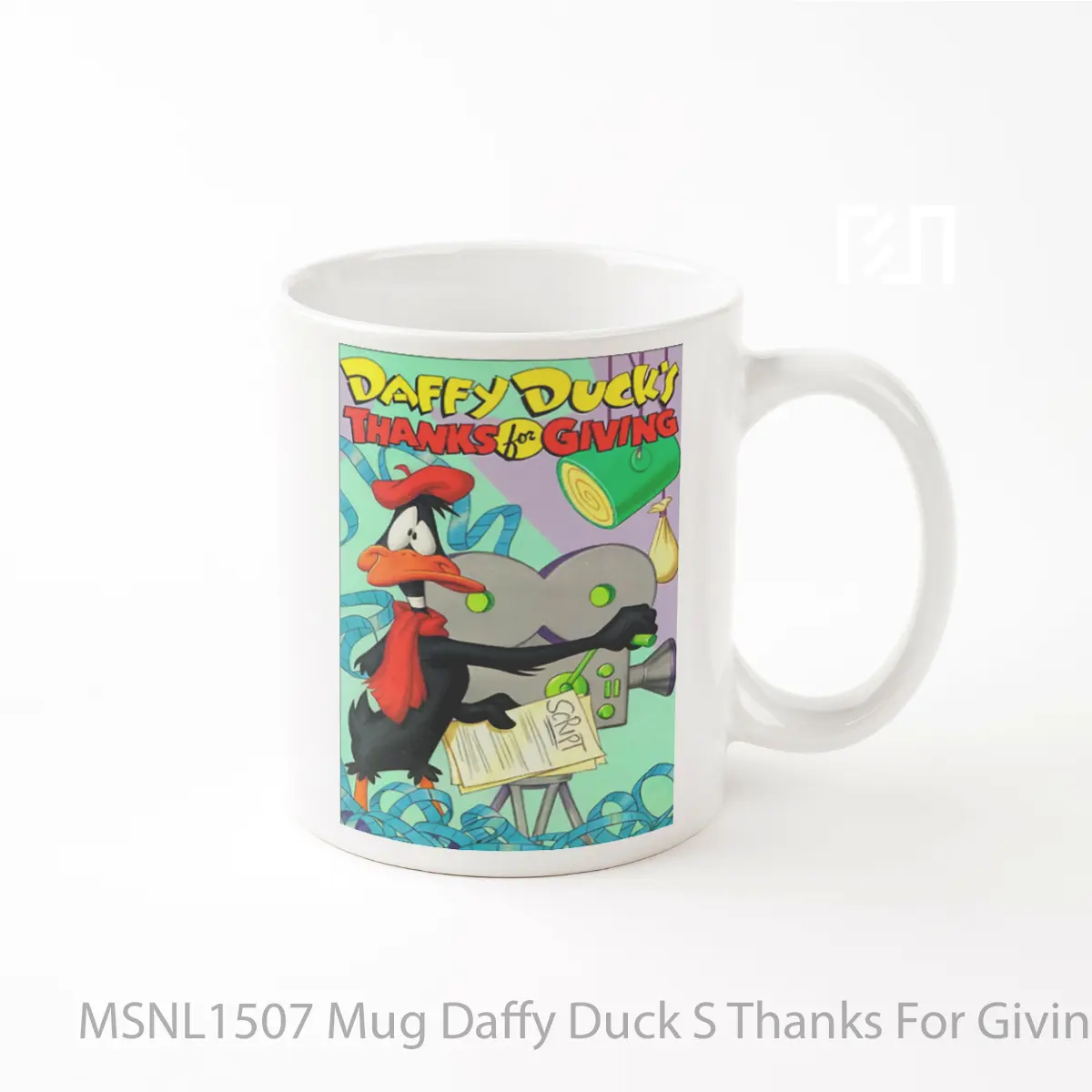 Mug Daffy Duck S Thanks For Giving Special Gelas Keramik Tema Film MSNL1507