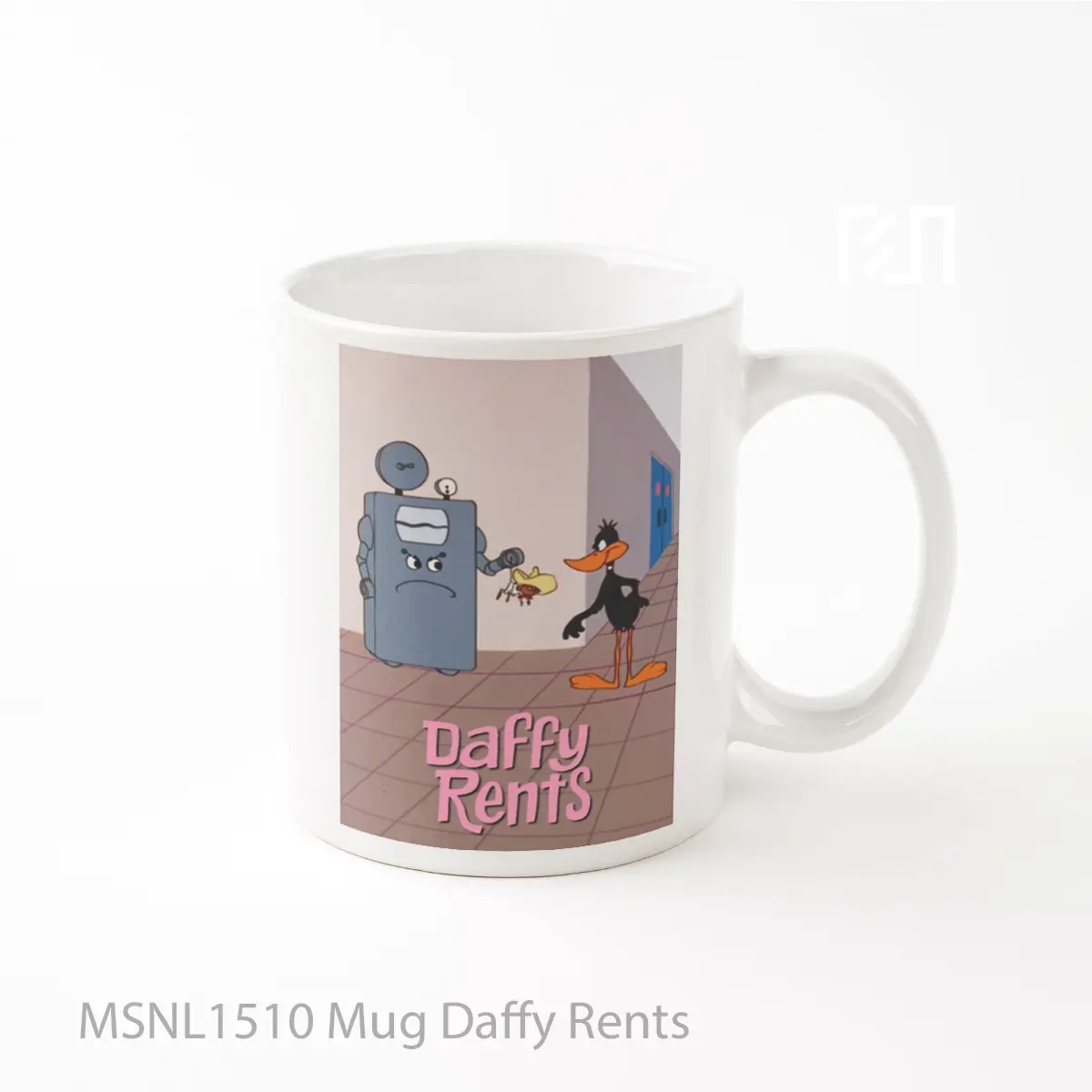 Mug Daffy Rents Gelas Keramik Tema Film MSNL1510