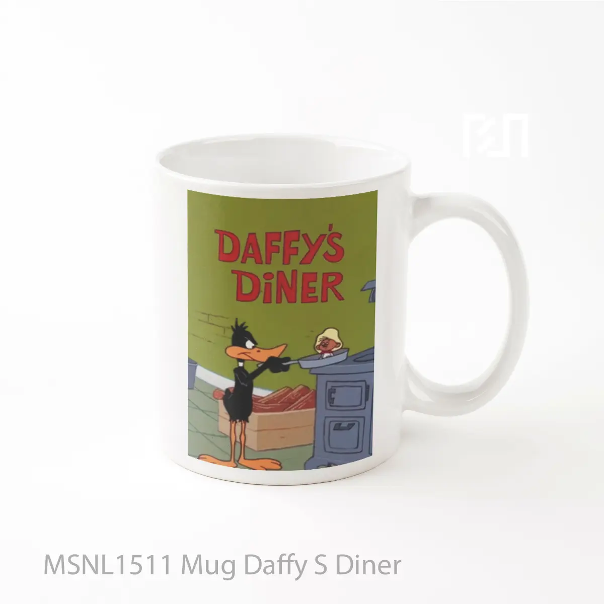 Mug Daffy S Diner Gelas Keramik Tema Film MSNL1511