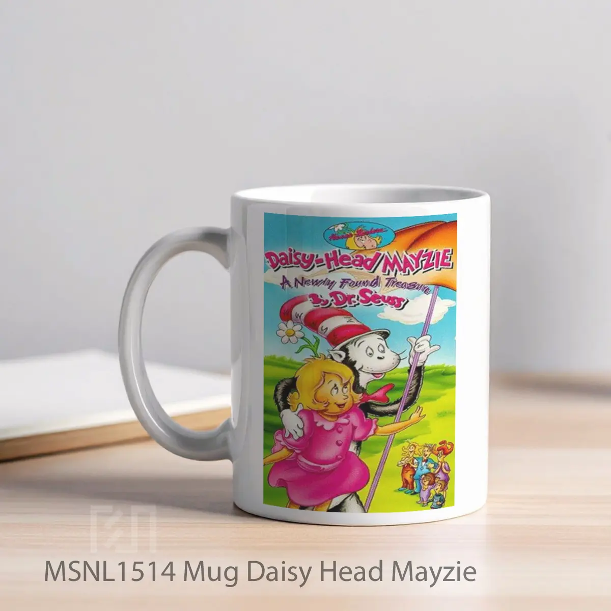 Mug Daisy Head Mayzie Gelas Keramik Tema Film MSNL1514 - Tampak Kiri