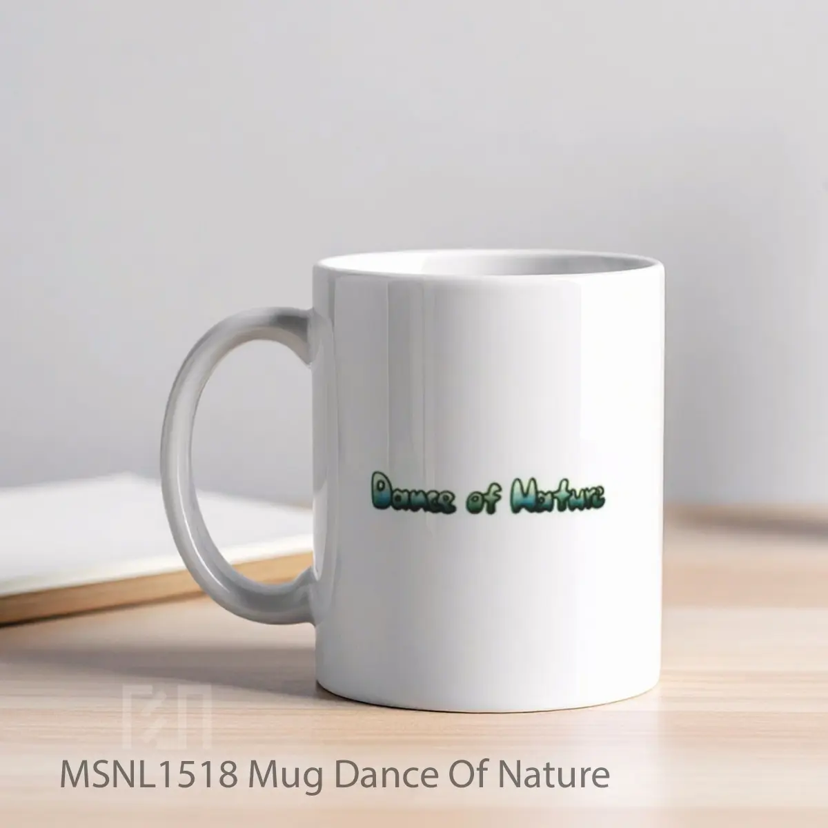 Mug Dance Of Nature Gelas Keramik Tema Film MSNL1518 - Tampak Kiri