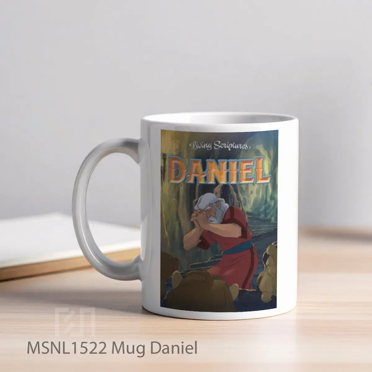 Mug Daniel Gelas Keramik Tema Film MSNL1522 - Tampak Kiri