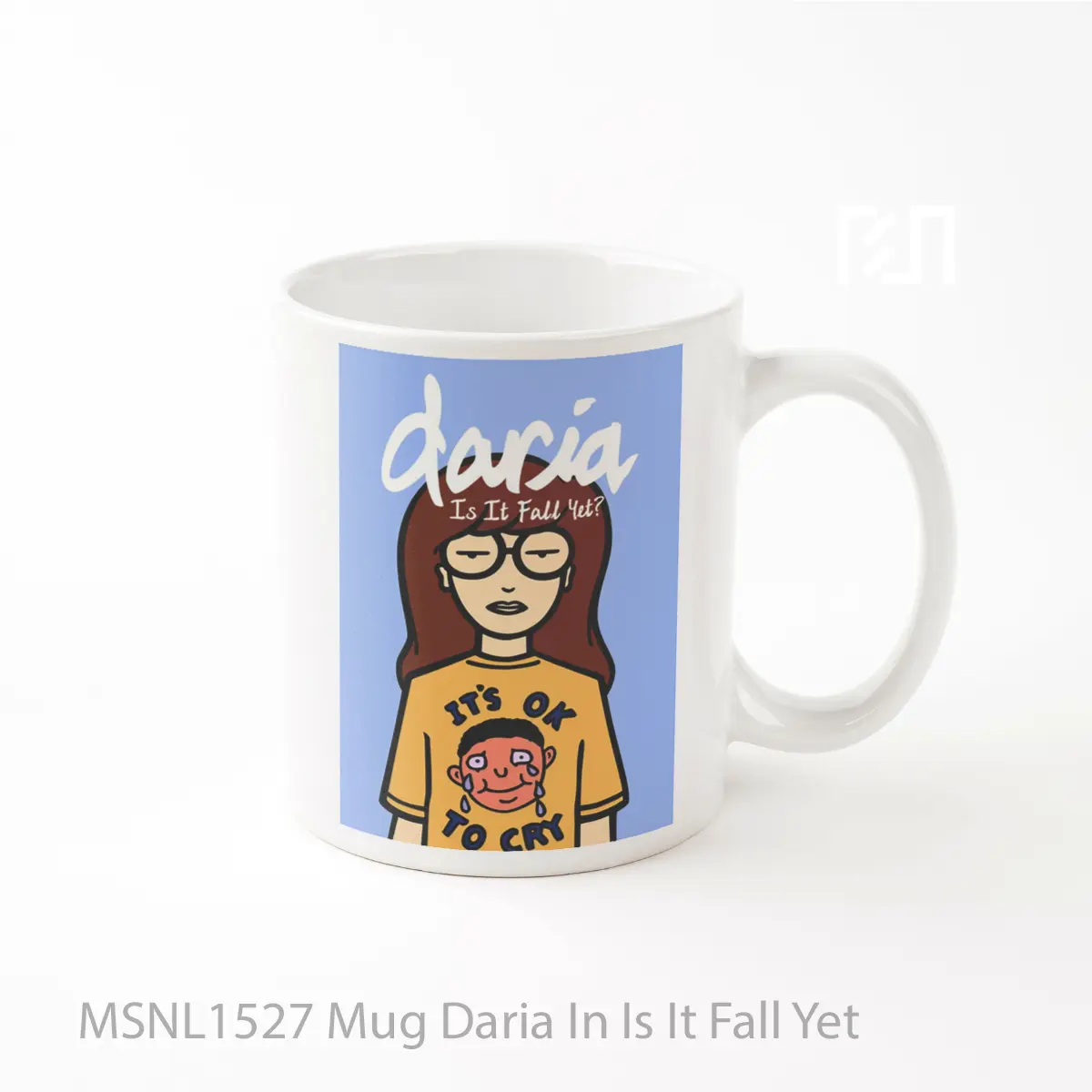 Mug Daria In Is It Fall Yet Gelas Keramik Tema Film MSNL1527
