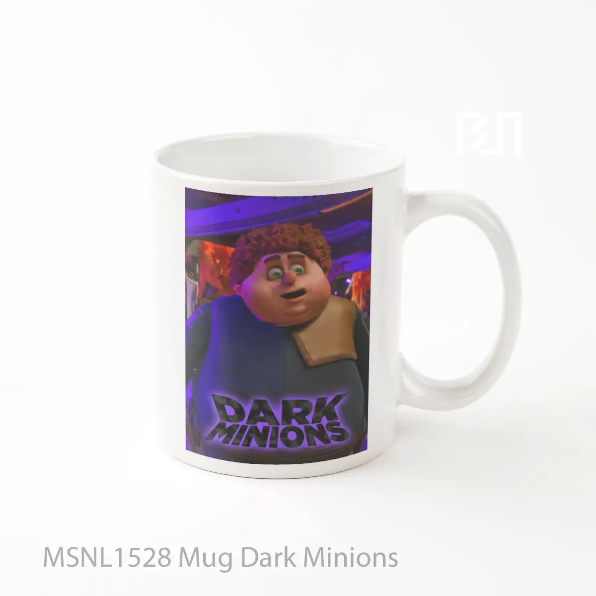 Mug Dark Minions Gelas Keramik Tema Film MSNL1528
