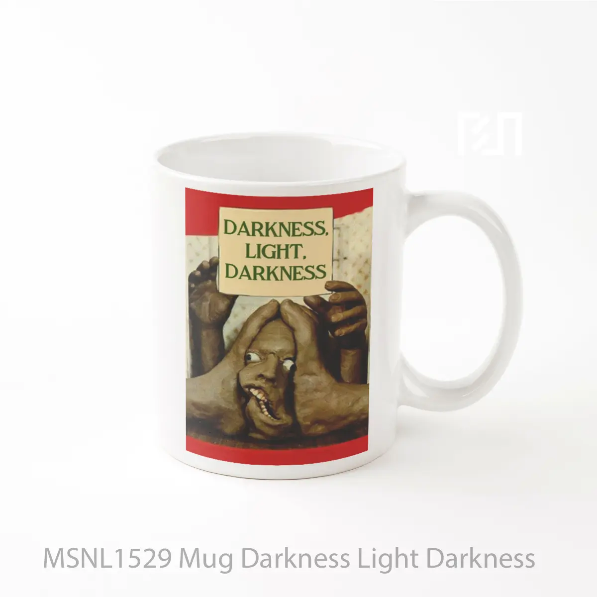 Mug Darkness Light Darkness Gelas Keramik Tema Film MSNL1529