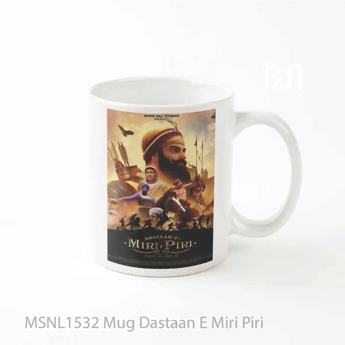 Mug Dastaan E Miri Piri Gelas Keramik Tema Film MSNL1532
