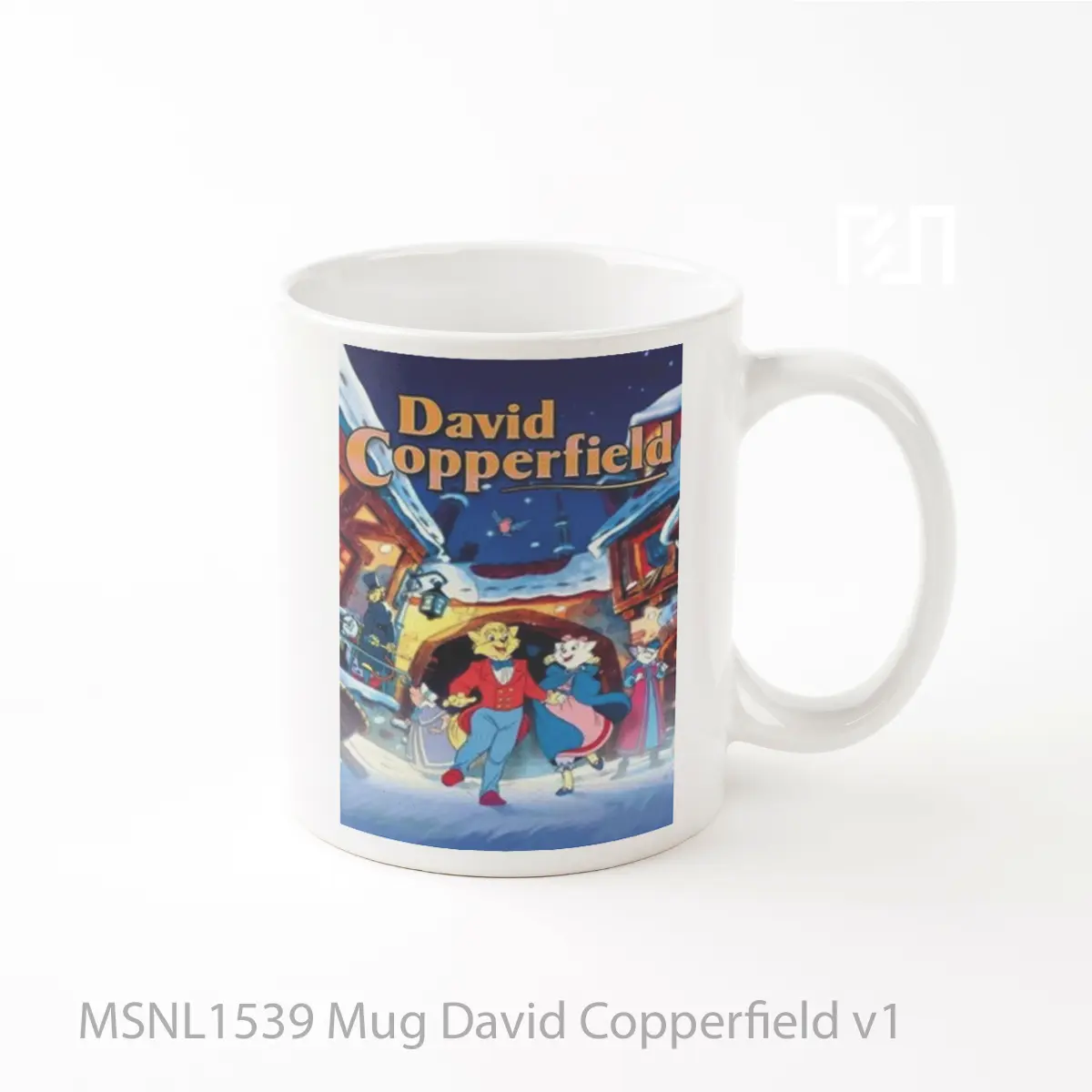 Mug David Copperfield V1 Gelas Keramik Tema Film MSNL1539