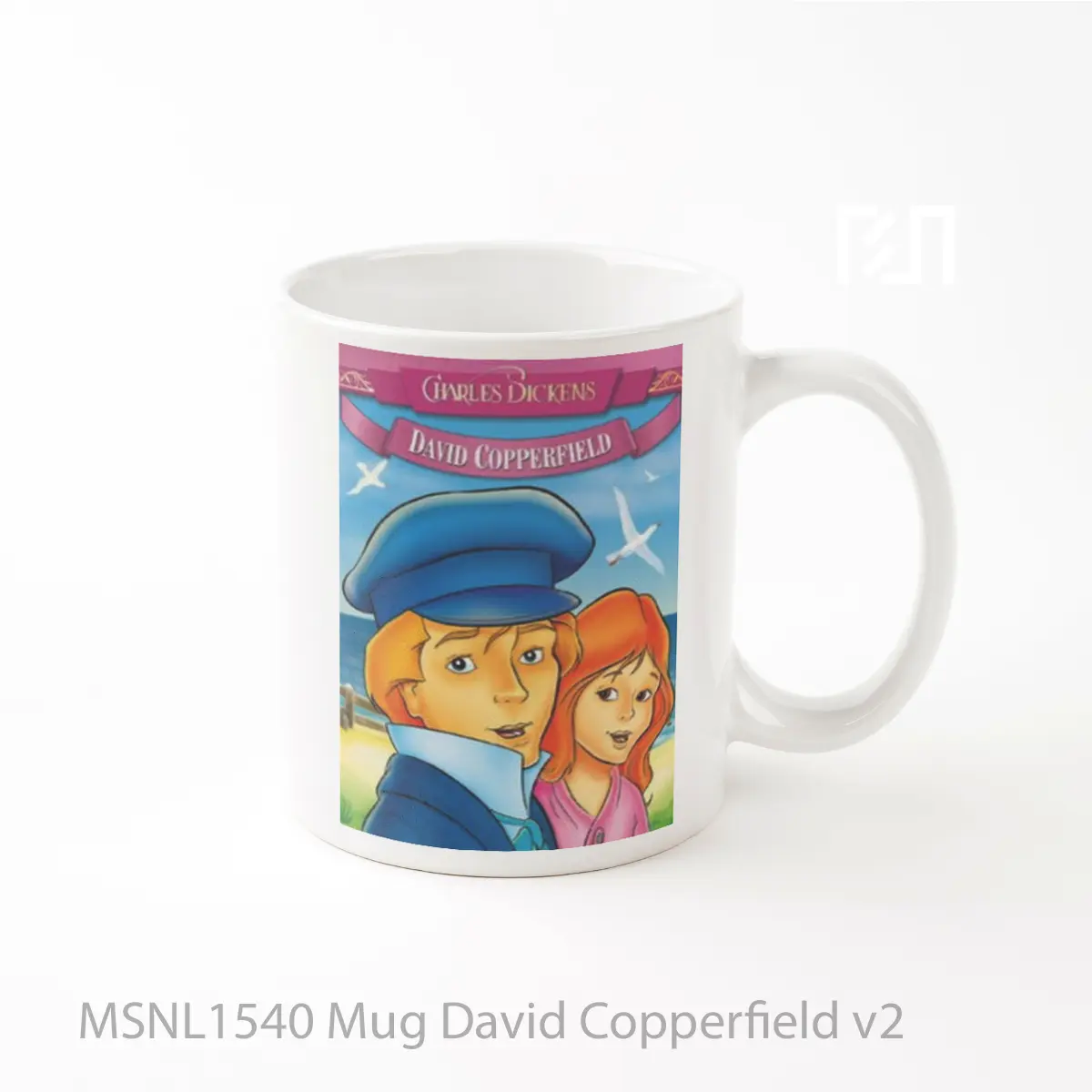 Mug David Copperfield V2 Gelas Keramik Tema Film MSNL1540