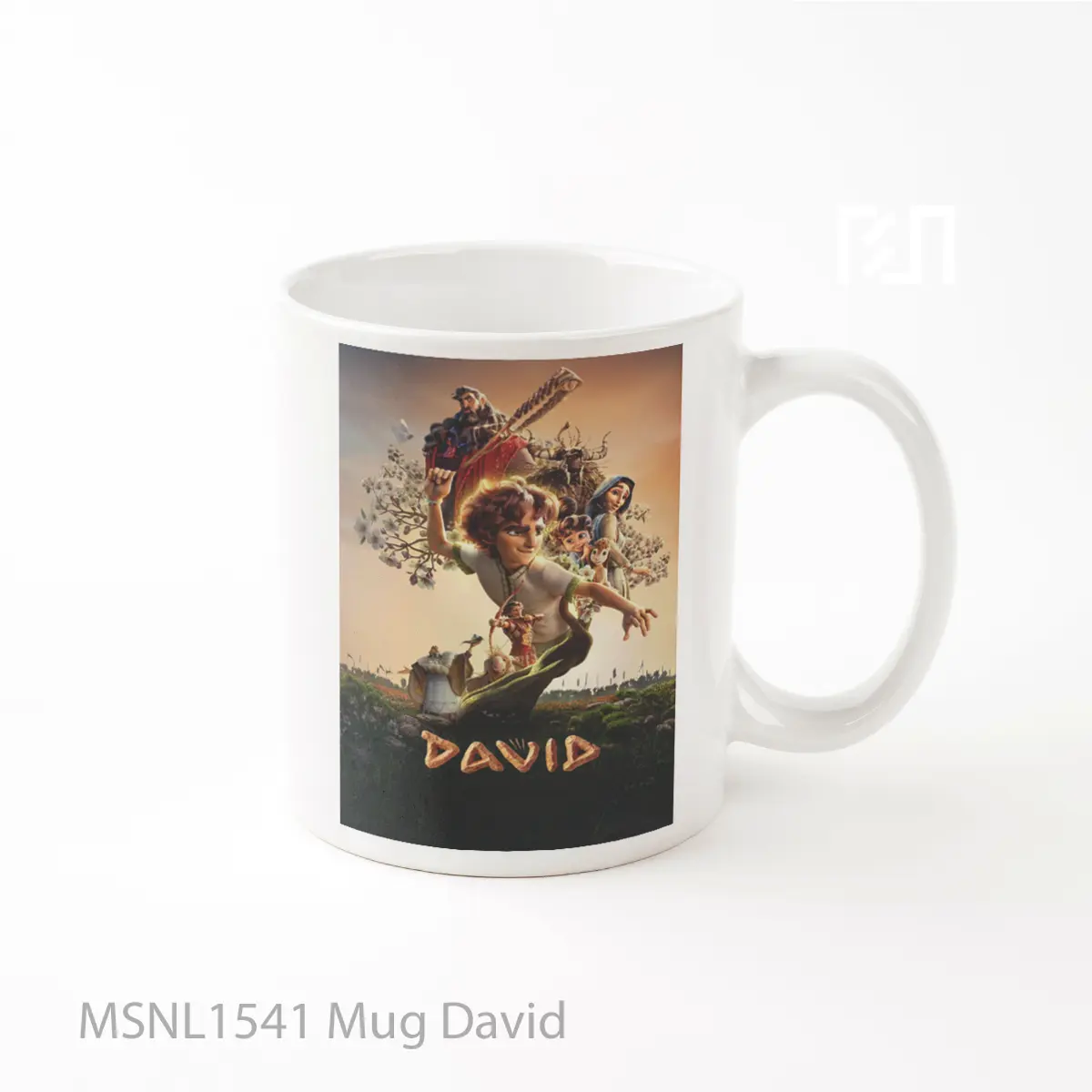 Mug David Gelas Keramik Tema Film MSNL1541