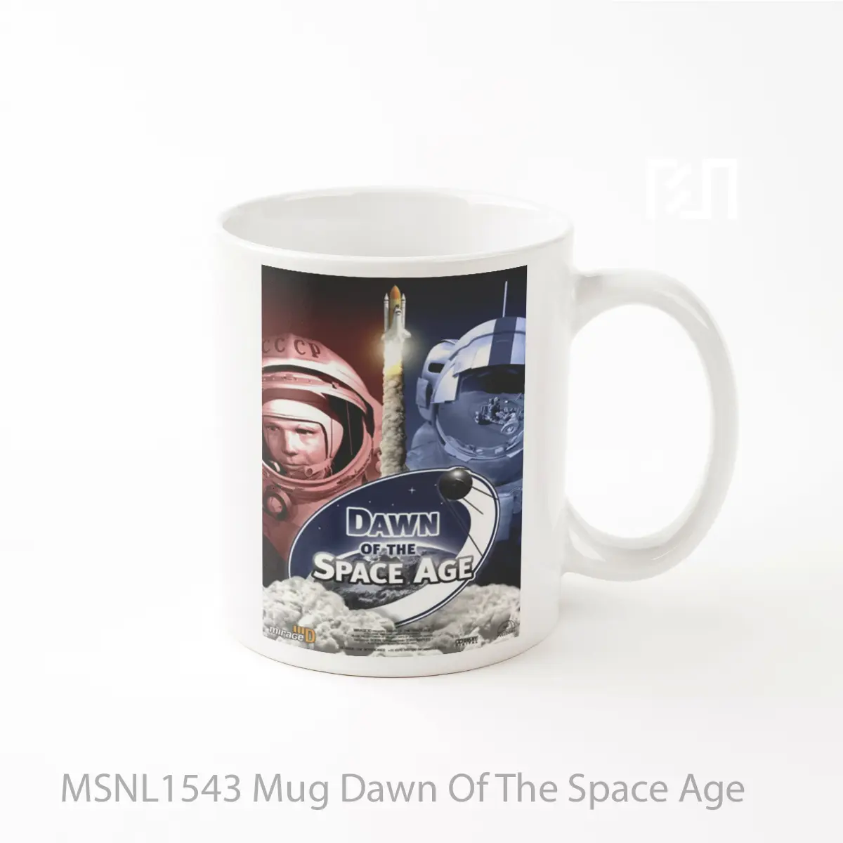 Mug Dawn Of The Space Age Gelas Keramik Tema Film MSNL1543