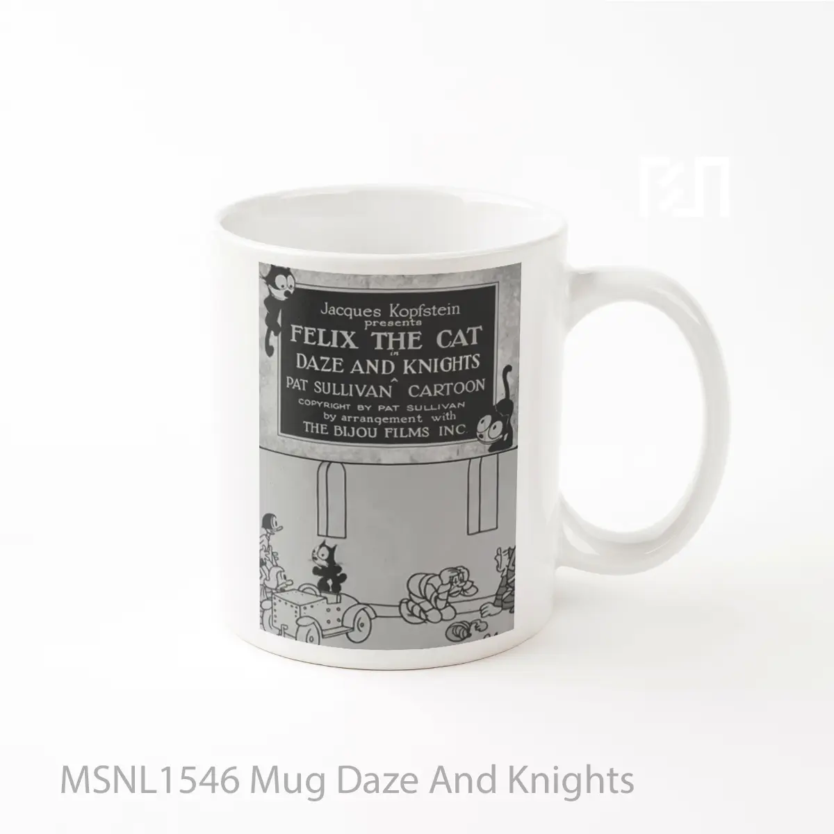 Mug Daze And Knights Gelas Keramik Tema Film MSNL1546