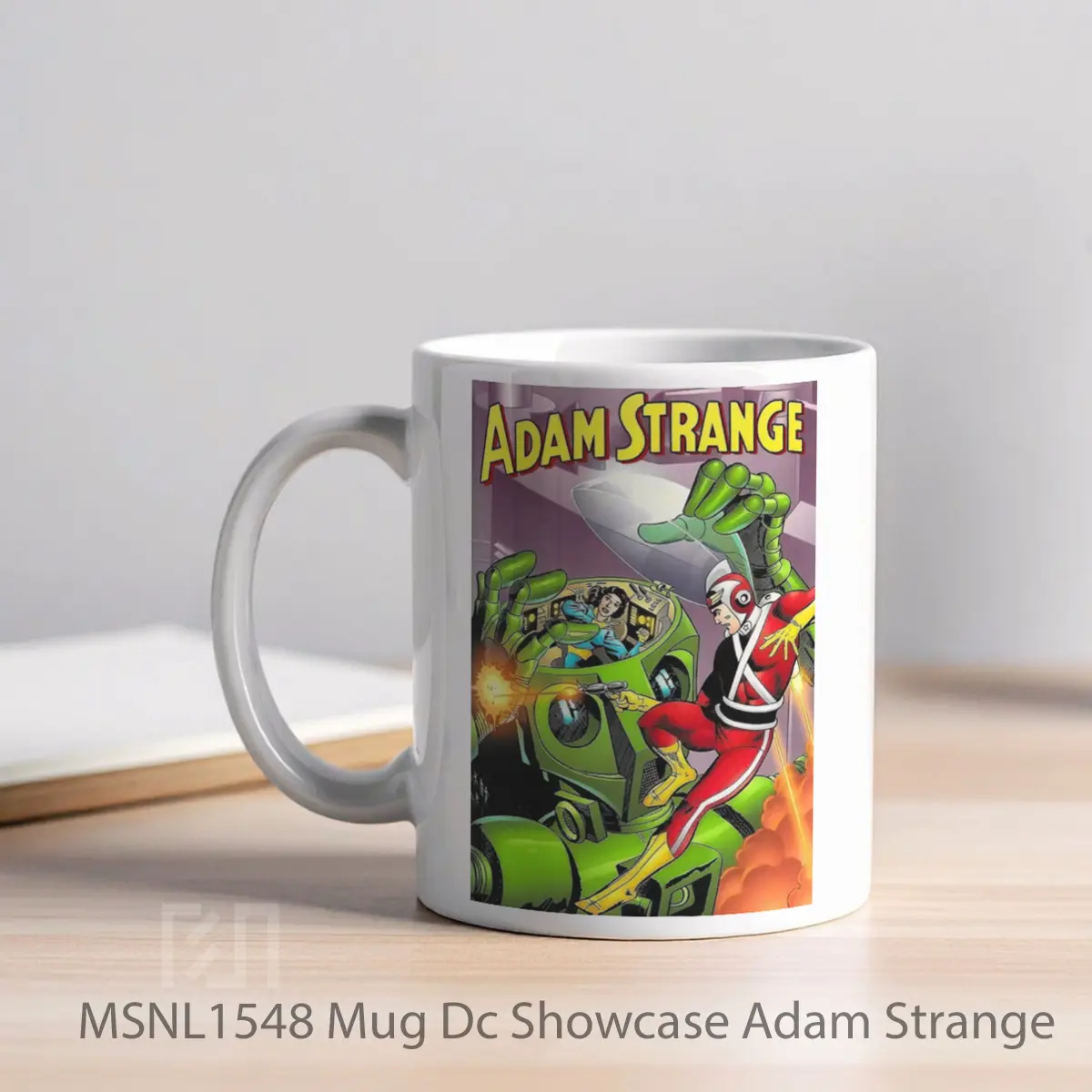 Mug Dc Showcase Adam Strange Gelas Keramik Tema Film MSNL1548 - Tampak Kiri