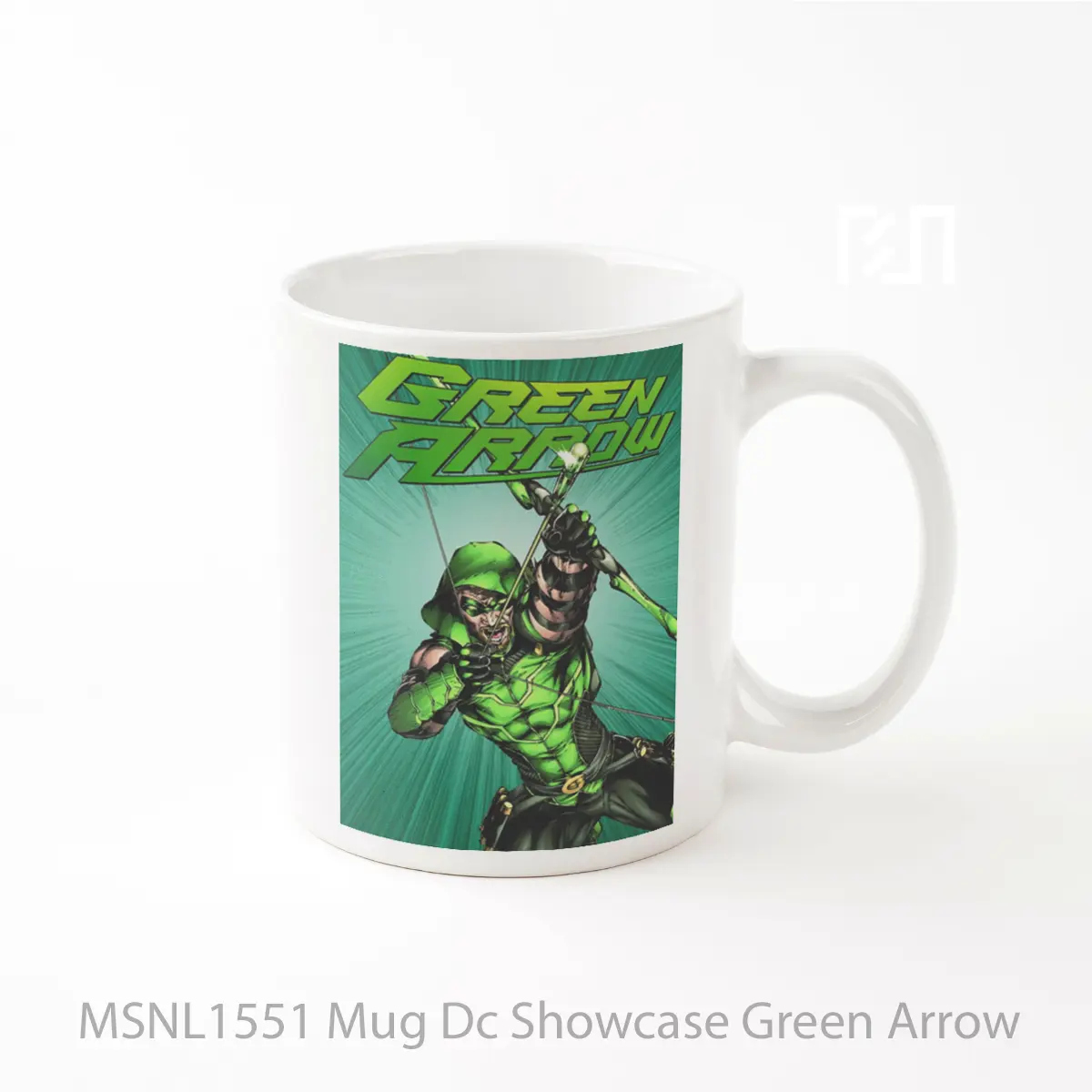 Mug Dc Showcase Green Arrow Gelas Keramik Tema Film MSNL1551