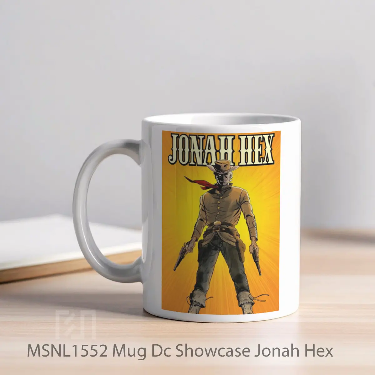 Mug Dc Showcase Jonah Hex Gelas Keramik Tema Film MSNL1552 - Tampak Kiri