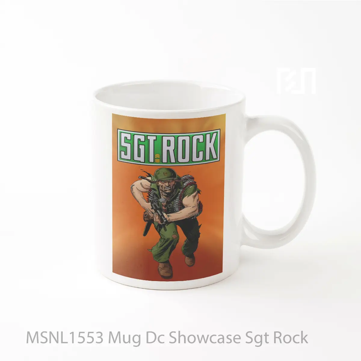 Mug Dc Showcase Sgt Rock Gelas Keramik Tema Film MSNL1553