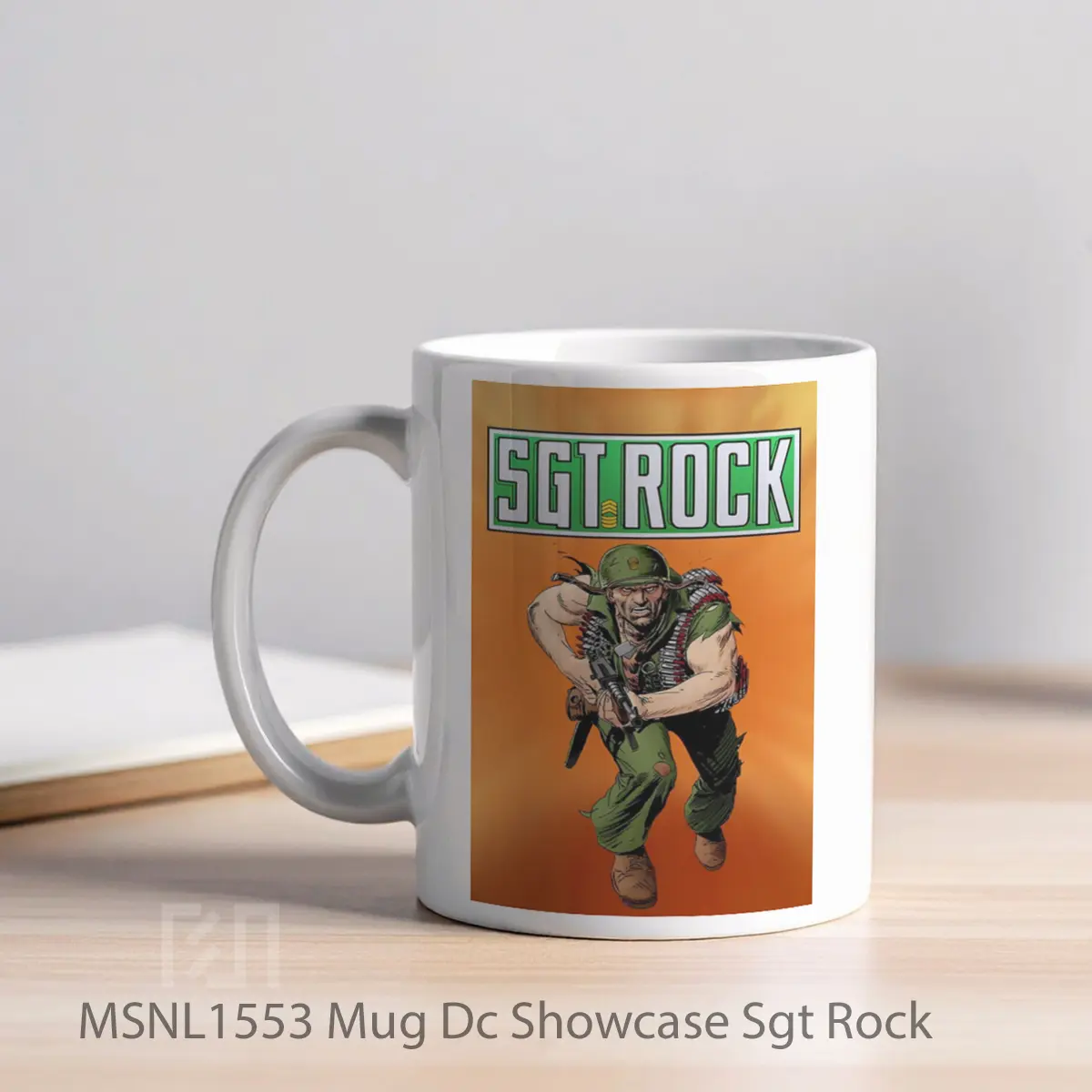 Mug Dc Showcase Sgt Rock Gelas Keramik Tema Film MSNL1553 - Tampak Kiri
