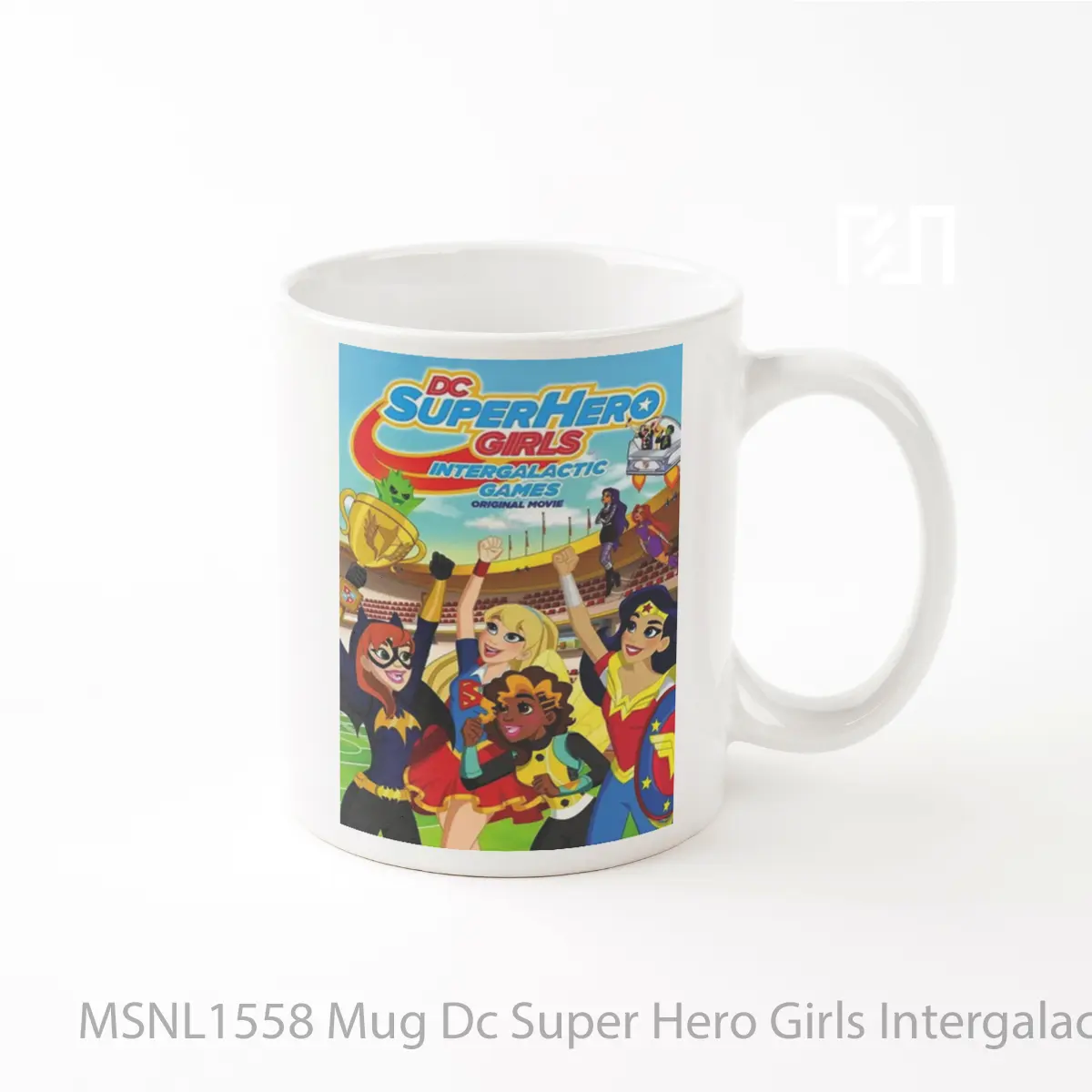 Mug Dc Super Hero Girls Intergalactic Games Gelas Keramik Tema Film MSNL1558