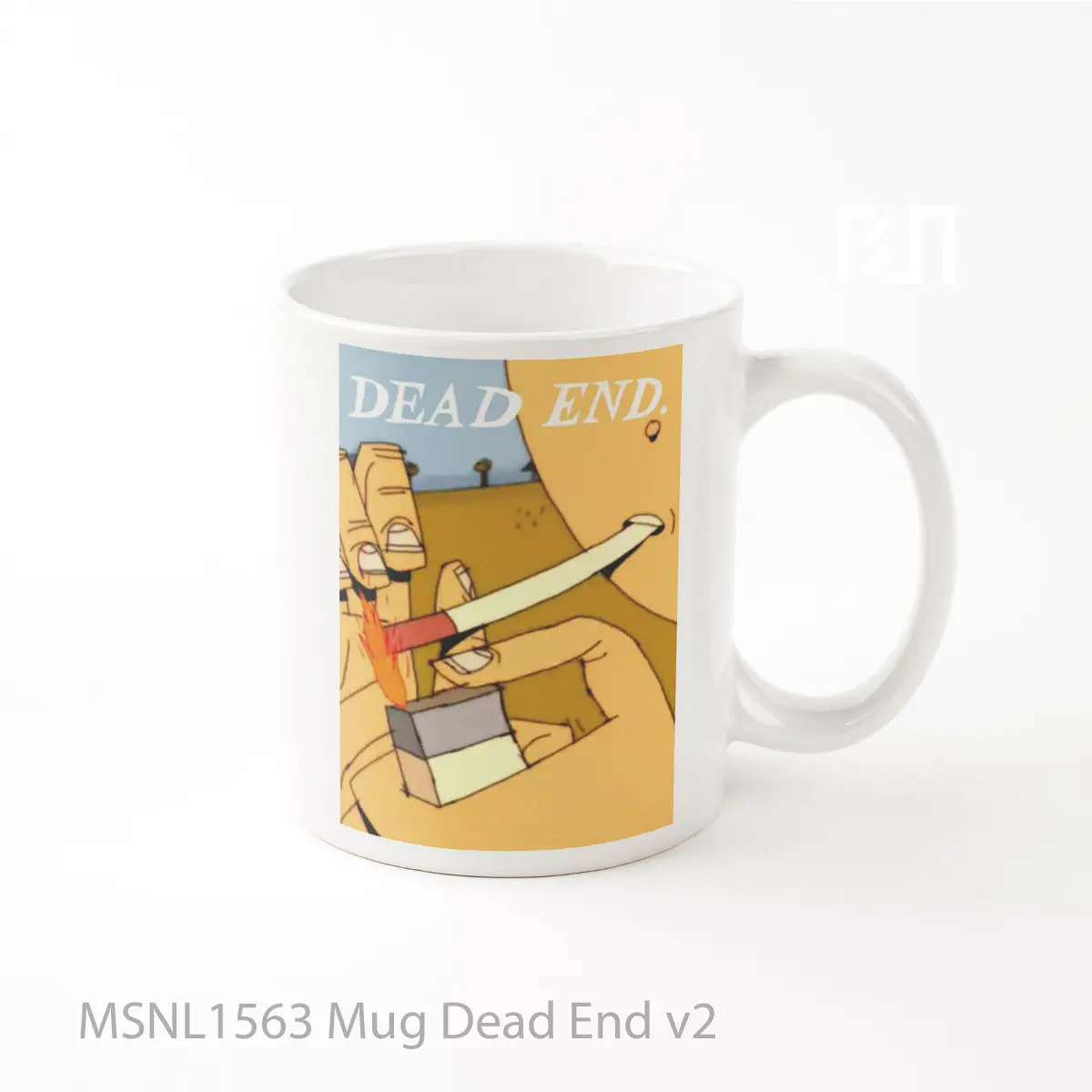 Mug Dead End V2 Gelas Keramik Tema Film MSNL1563
