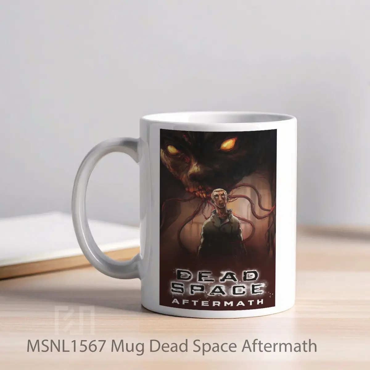 Mug Dead Space Aftermath Gelas Keramik Tema Film MSNL1567 - Tampak Kiri