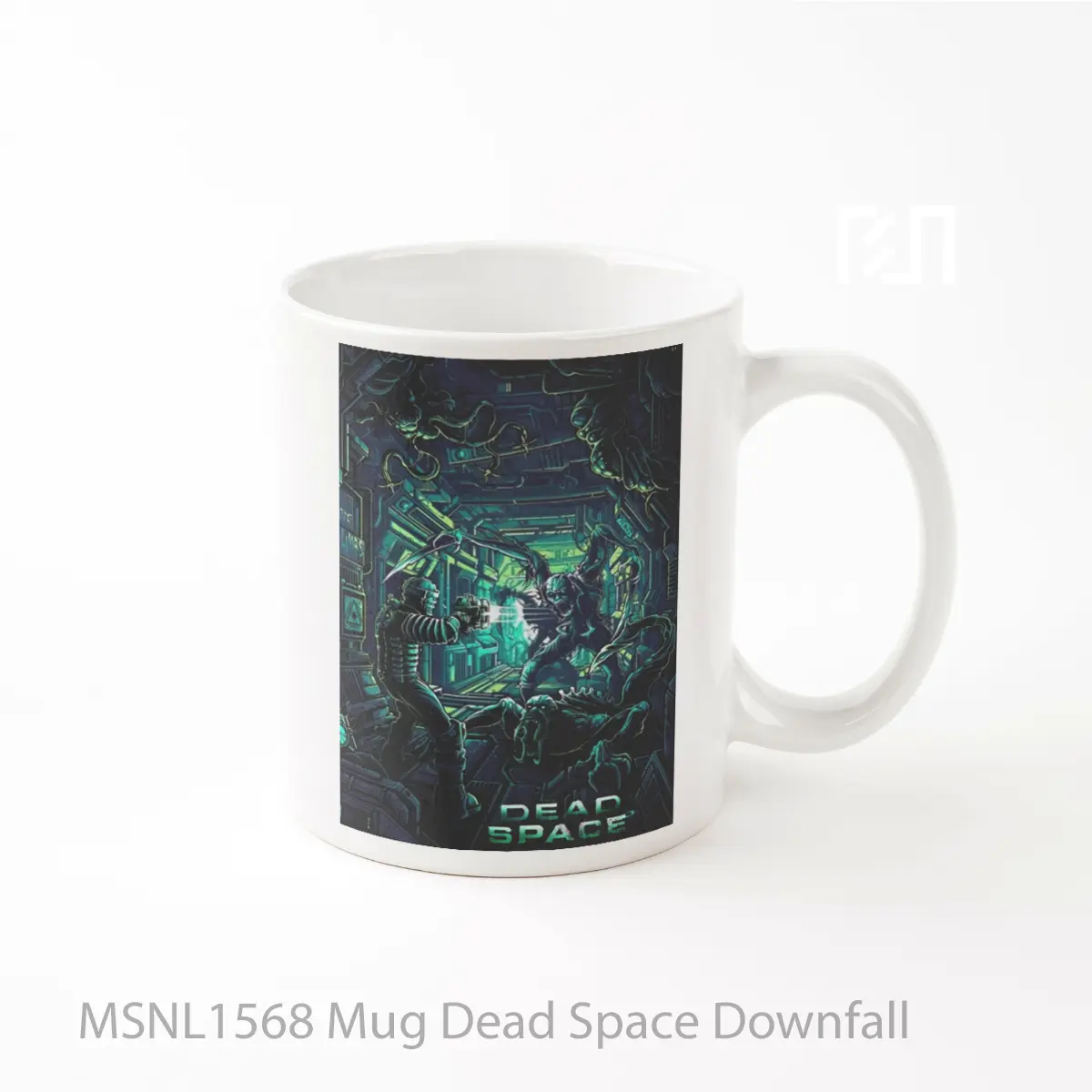 Mug Dead Space Downfall Gelas Keramik Tema Film MSNL1568