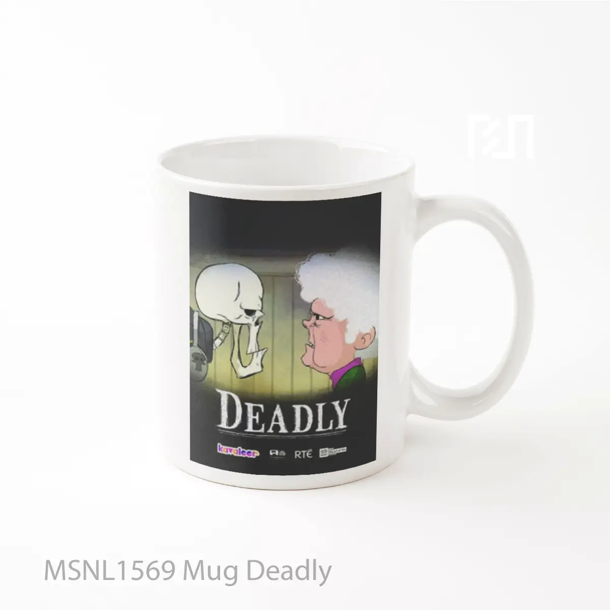 Mug Deadly Gelas Keramik Tema Film MSNL1569