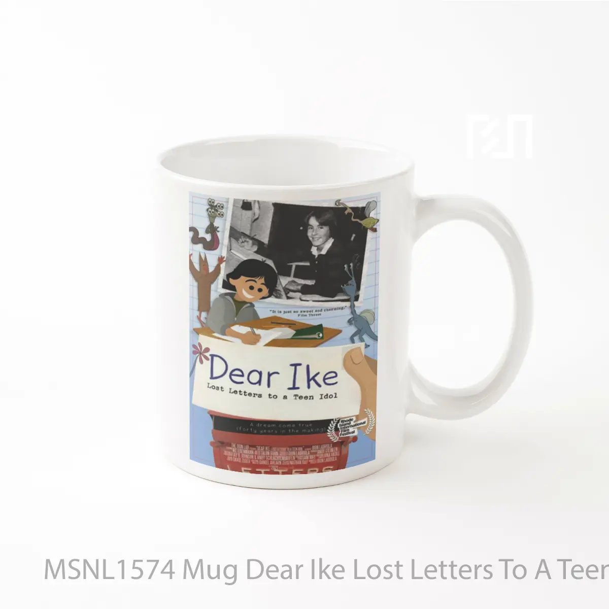 Mug Dear Ike Lost Letters To A Teen Idol Gelas Keramik Tema Film MSNL1574