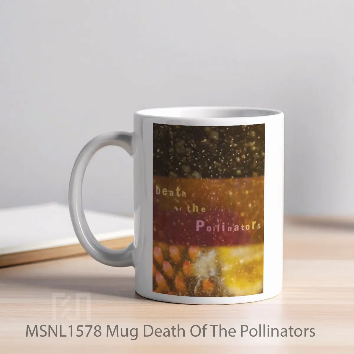 Mug Death Of The Pollinators Gelas Keramik Tema Film MSNL1578 - Tampak Kiri