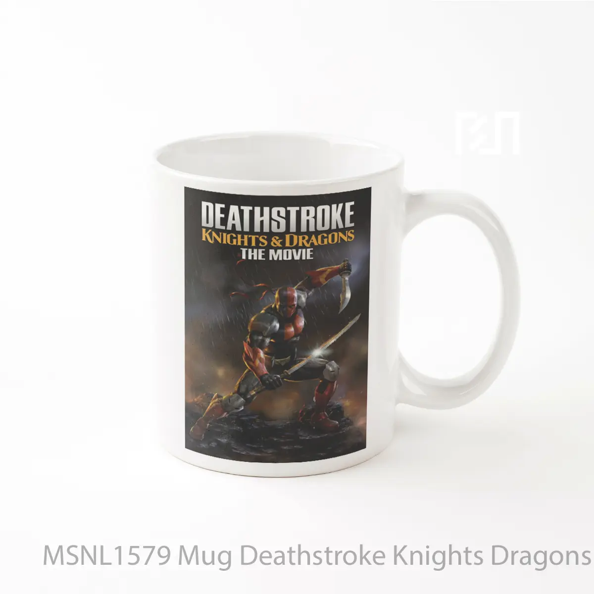 Mug Deathstroke Knights Dragons The Movie Gelas Keramik Tema Film MSNL1579