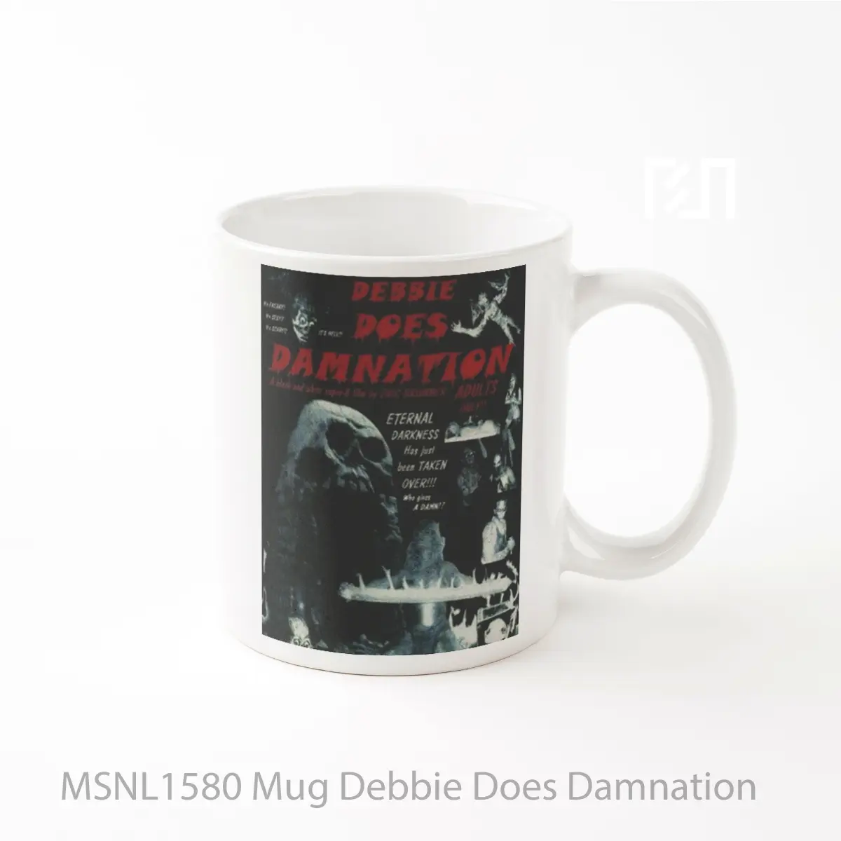 Mug Debbie Does Damnation Gelas Keramik Tema Film MSNL1580