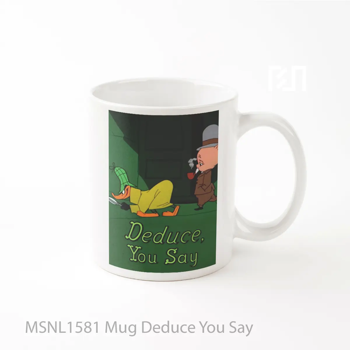 Mug Deduce You Say Gelas Keramik Tema Film MSNL1581