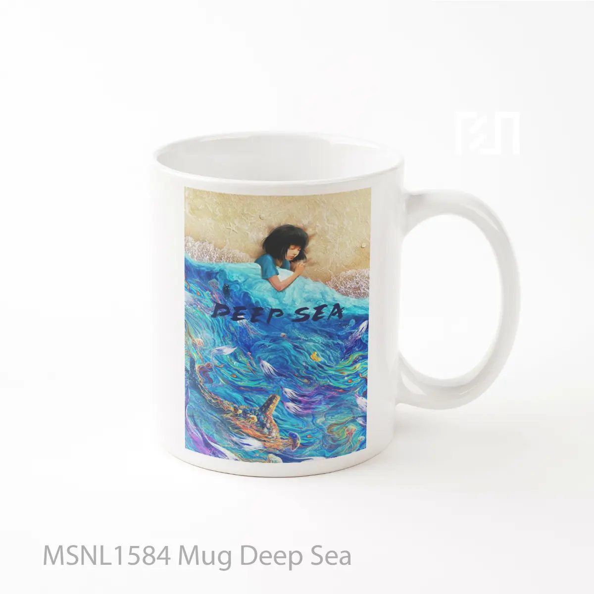 Mug Deep Sea Gelas Keramik Tema Film MSNL1584
