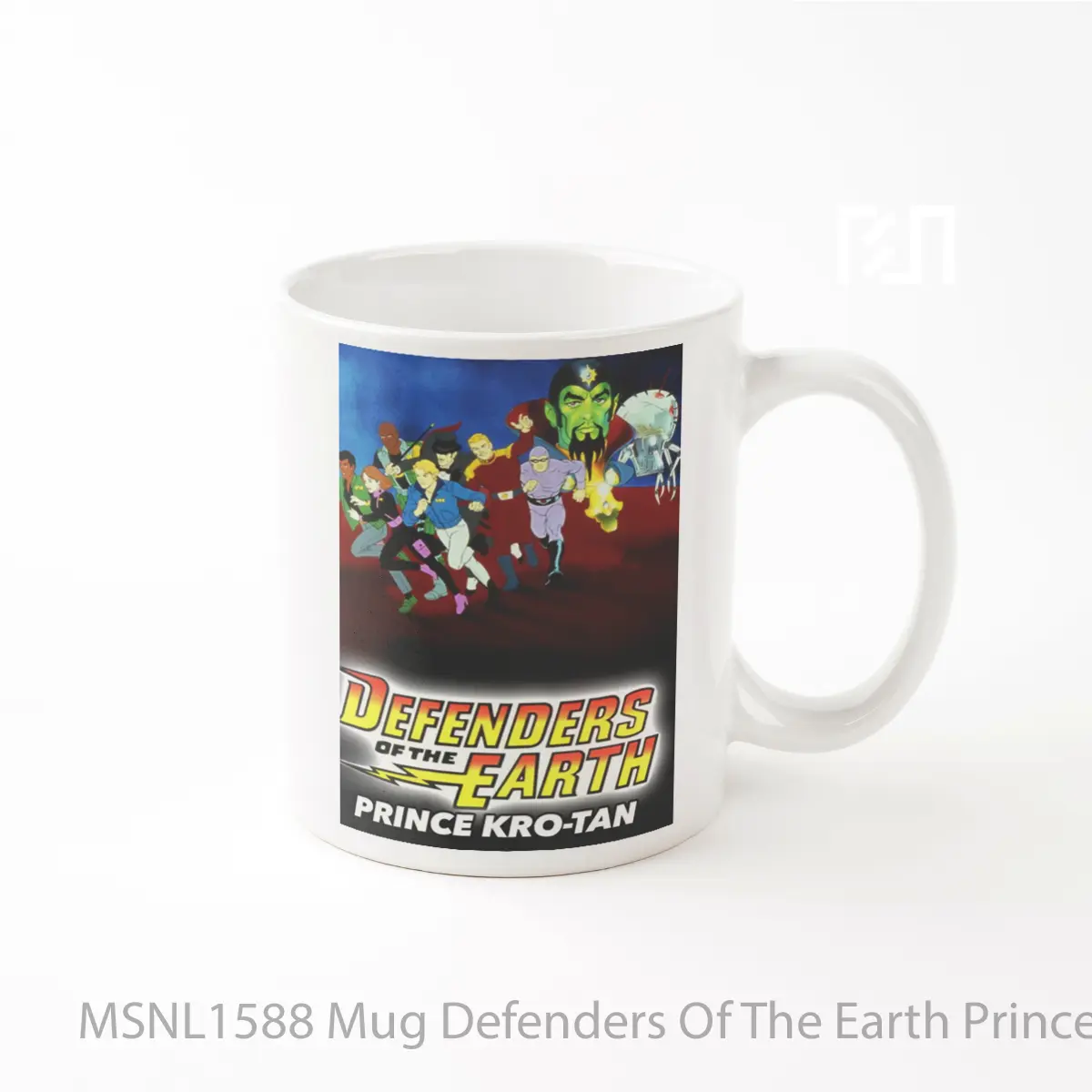 Mug Defenders Of The Earth Prince Kro Tan Gelas Keramik Tema Film MSNL1588