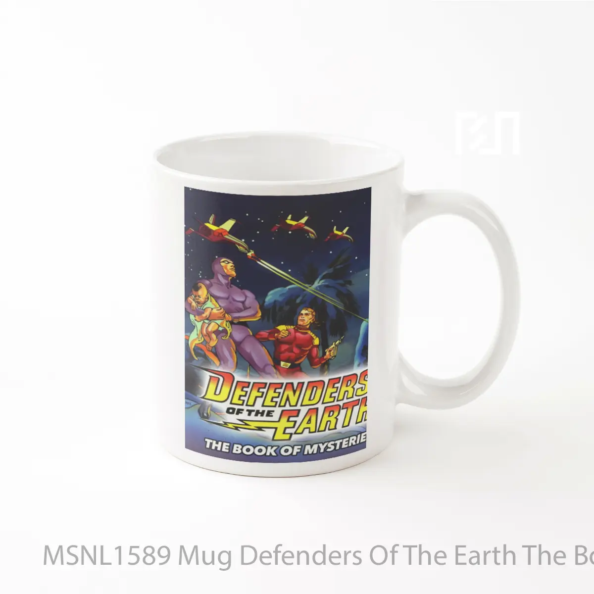 Mug Defenders Of The Earth The Book Of Mysteries Gelas Keramik Tema Film MSNL1589