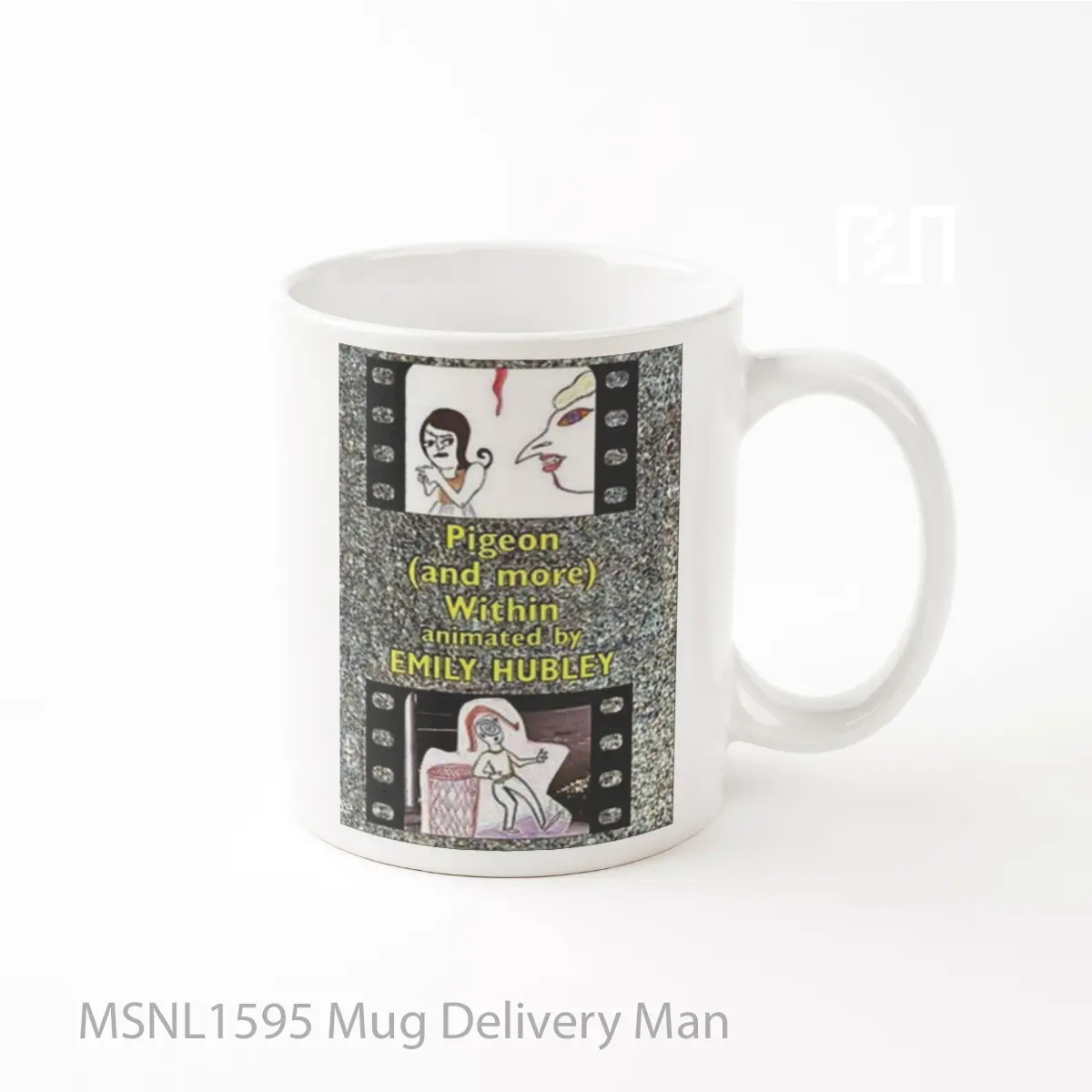 Mug Delivery Man Gelas Keramik Tema Film MSNL1595