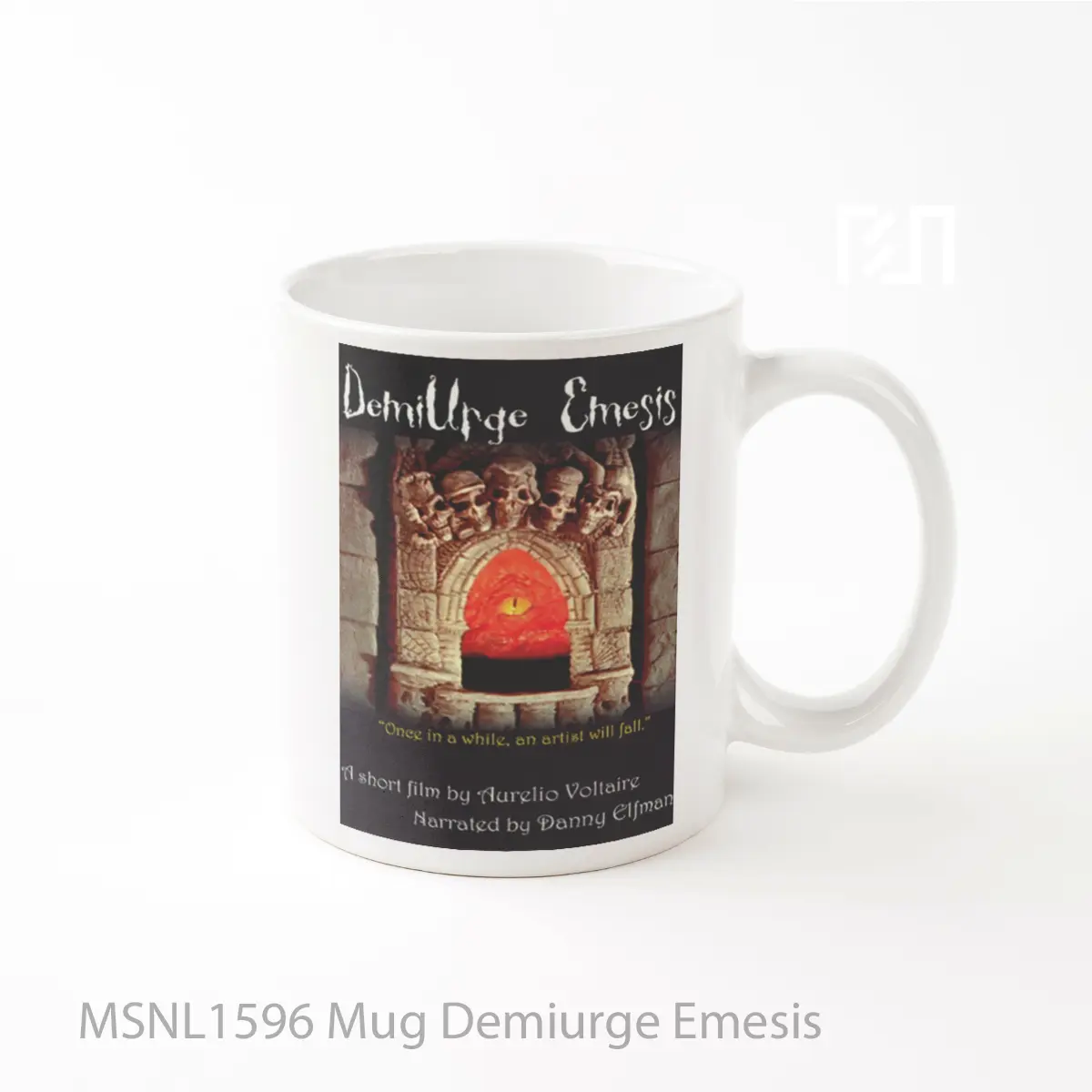 Mug Demiurge Emesis Gelas Keramik Tema Film MSNL1596