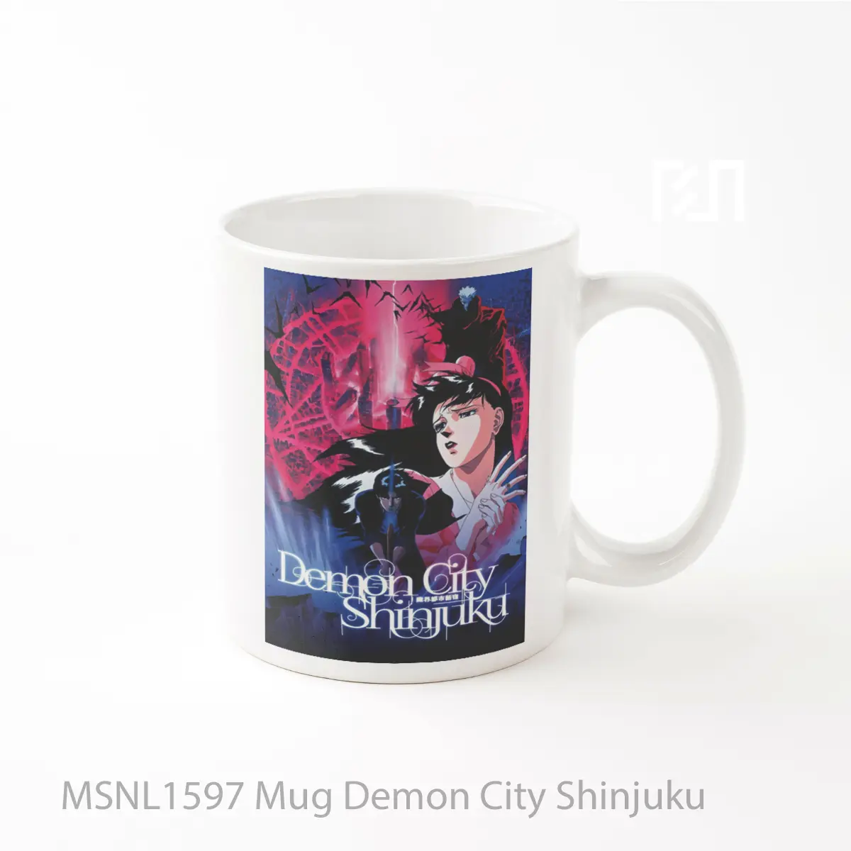 Mug Demon City Shinjuku Gelas Keramik Tema Film MSNL1597