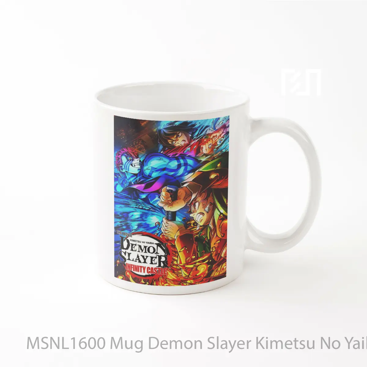 Mug Demon Slayer Kimetsu No Yaiba Infinity Castle Gelas Keramik Tema Film MSNL1600