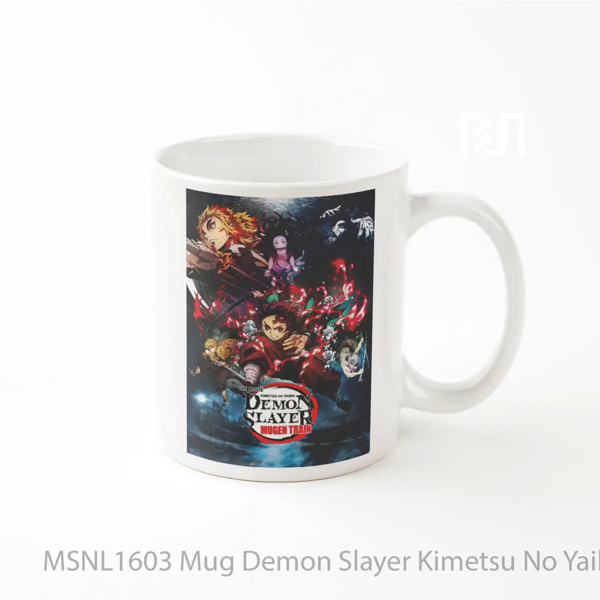 Mug Demon Slayer Kimetsu No Yaiba The Movie Mugen Train Gelas Keramik Tema Film MSNL1603
