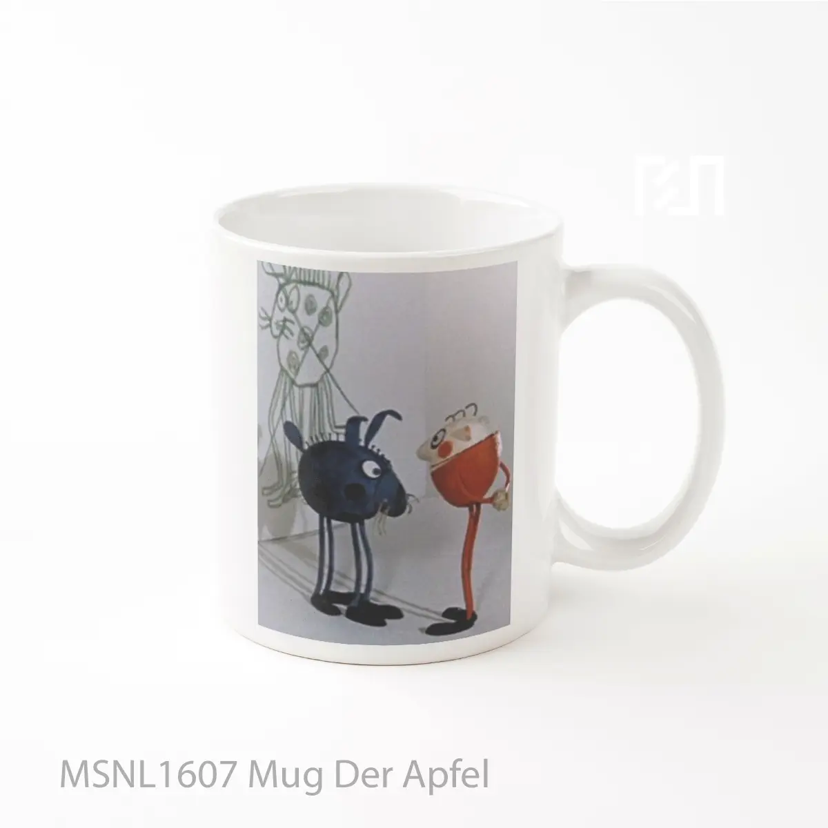 Mug Der Apfel Gelas Keramik Tema Film MSNL1607