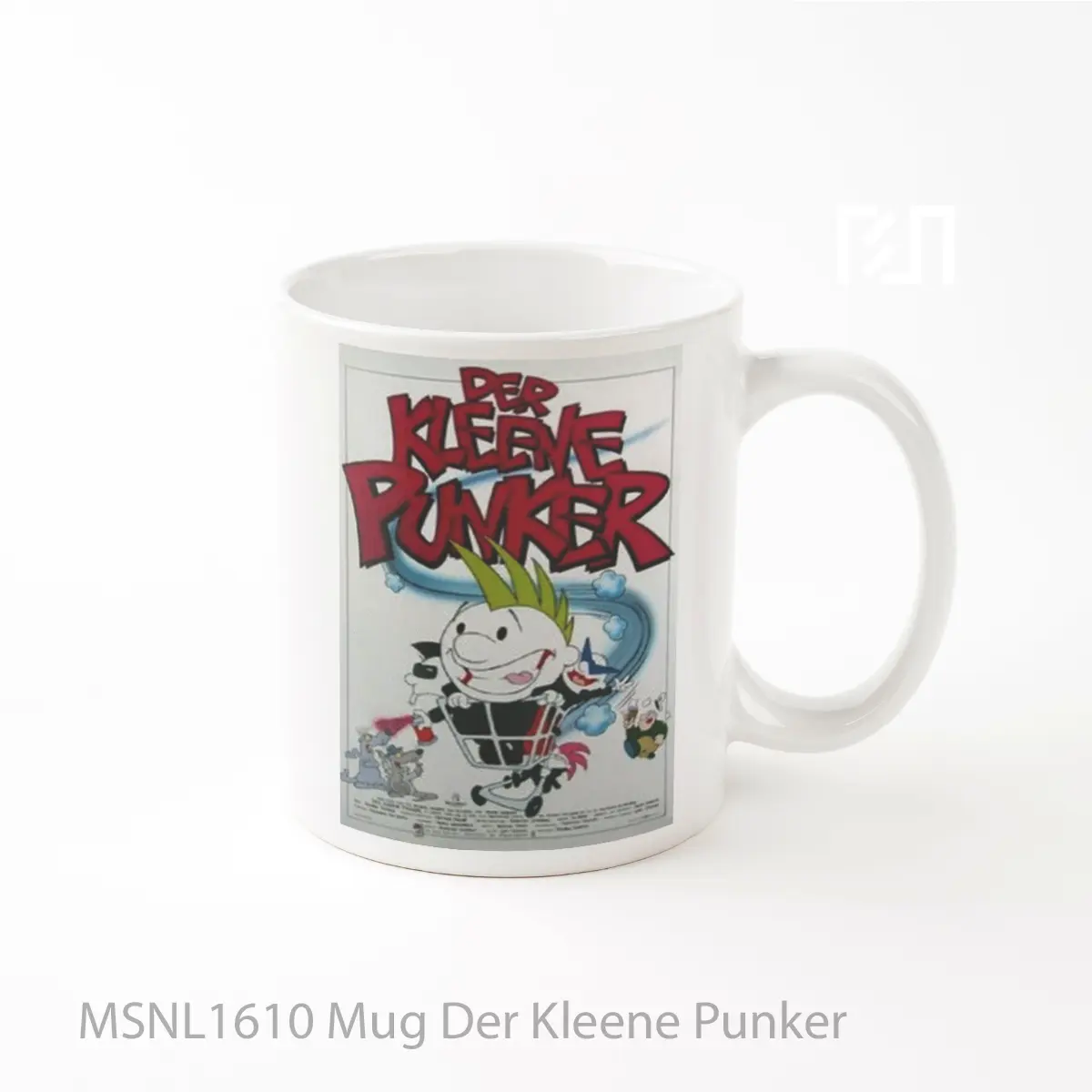 Mug Der Kleene Punker Gelas Keramik Tema Film MSNL1610