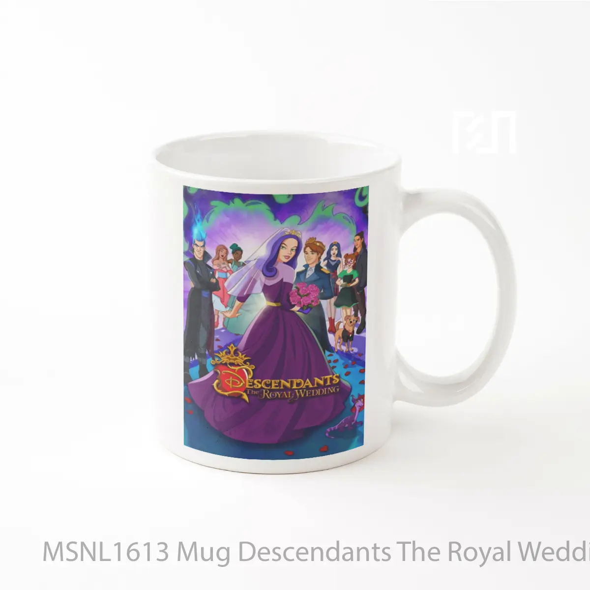 Mug Descendants The Royal Wedding Gelas Keramik Tema Film MSNL1613