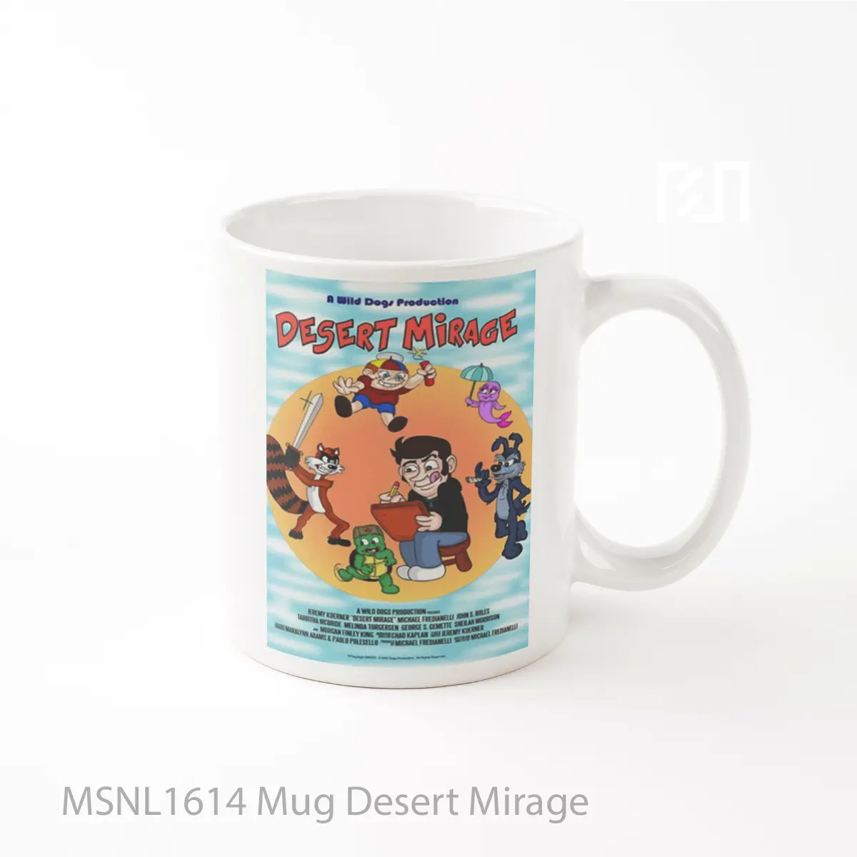 Mug Desert Mirage Gelas Keramik Tema Film MSNL1614