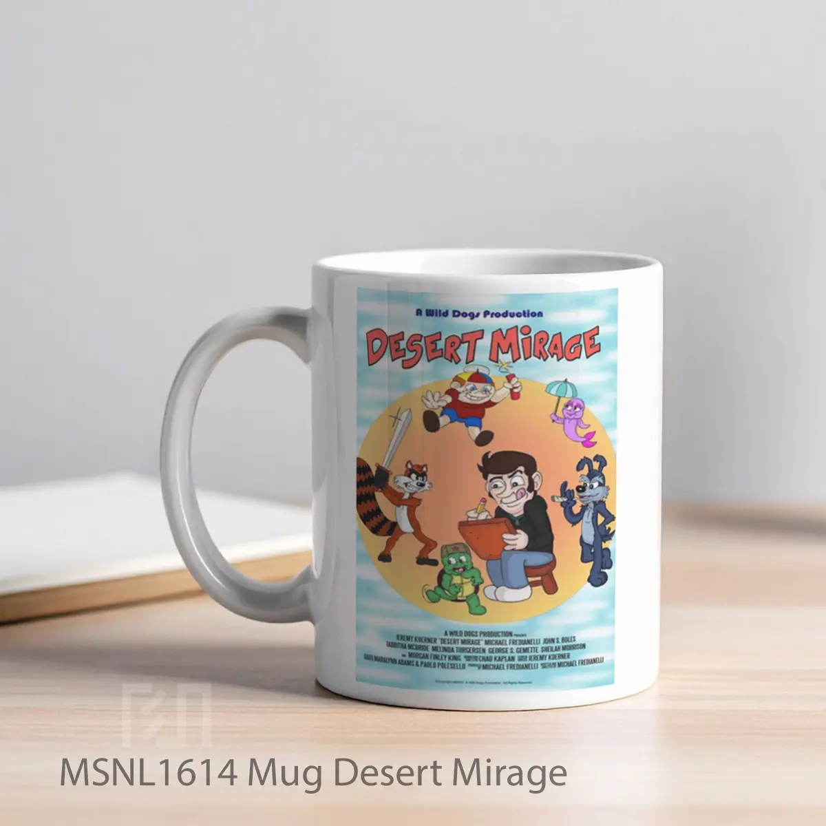 Mug Desert Mirage Gelas Keramik Tema Film MSNL1614 - Tampak Kiri