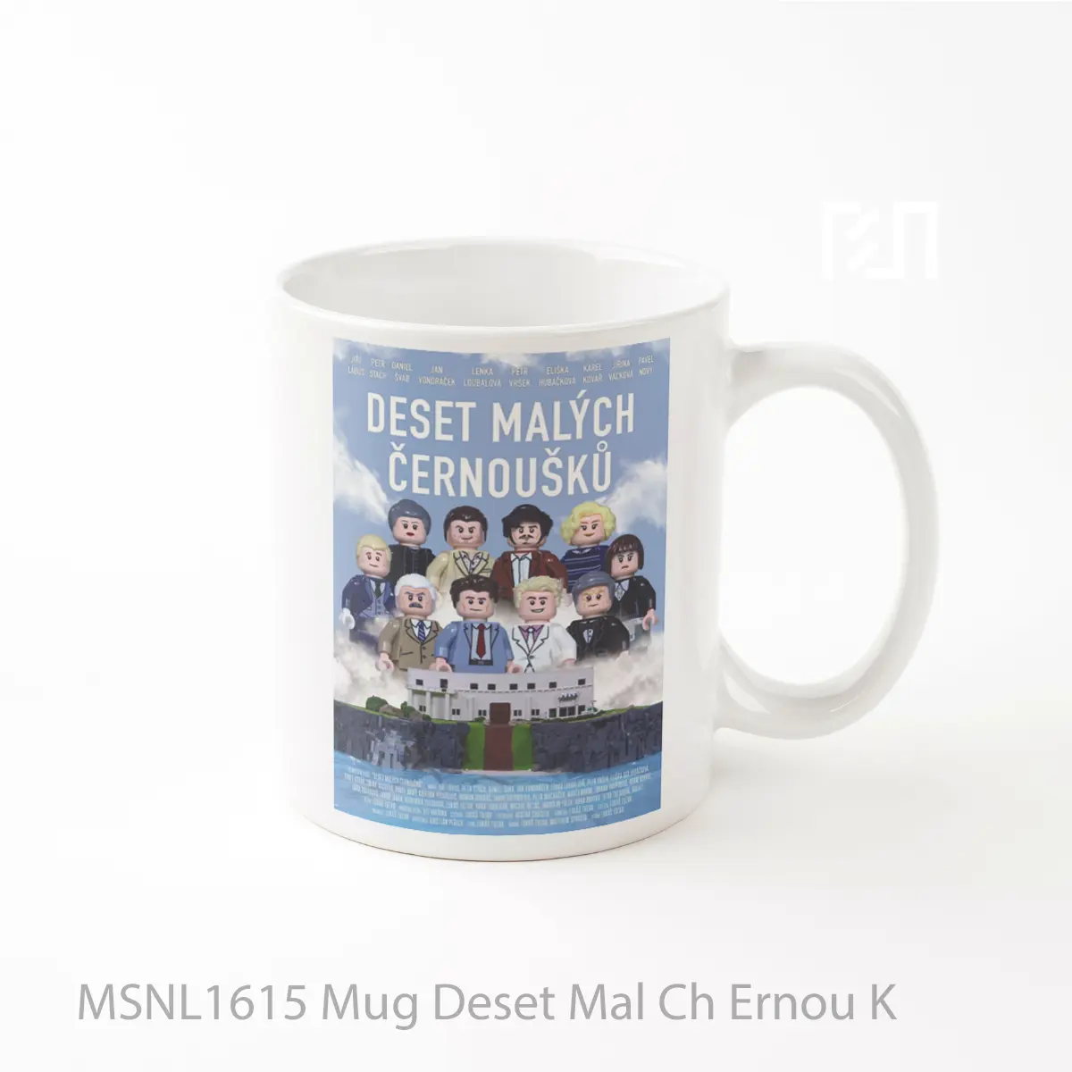 Mug Deset Mal Ch Ernou K Gelas Keramik Tema Film MSNL1615