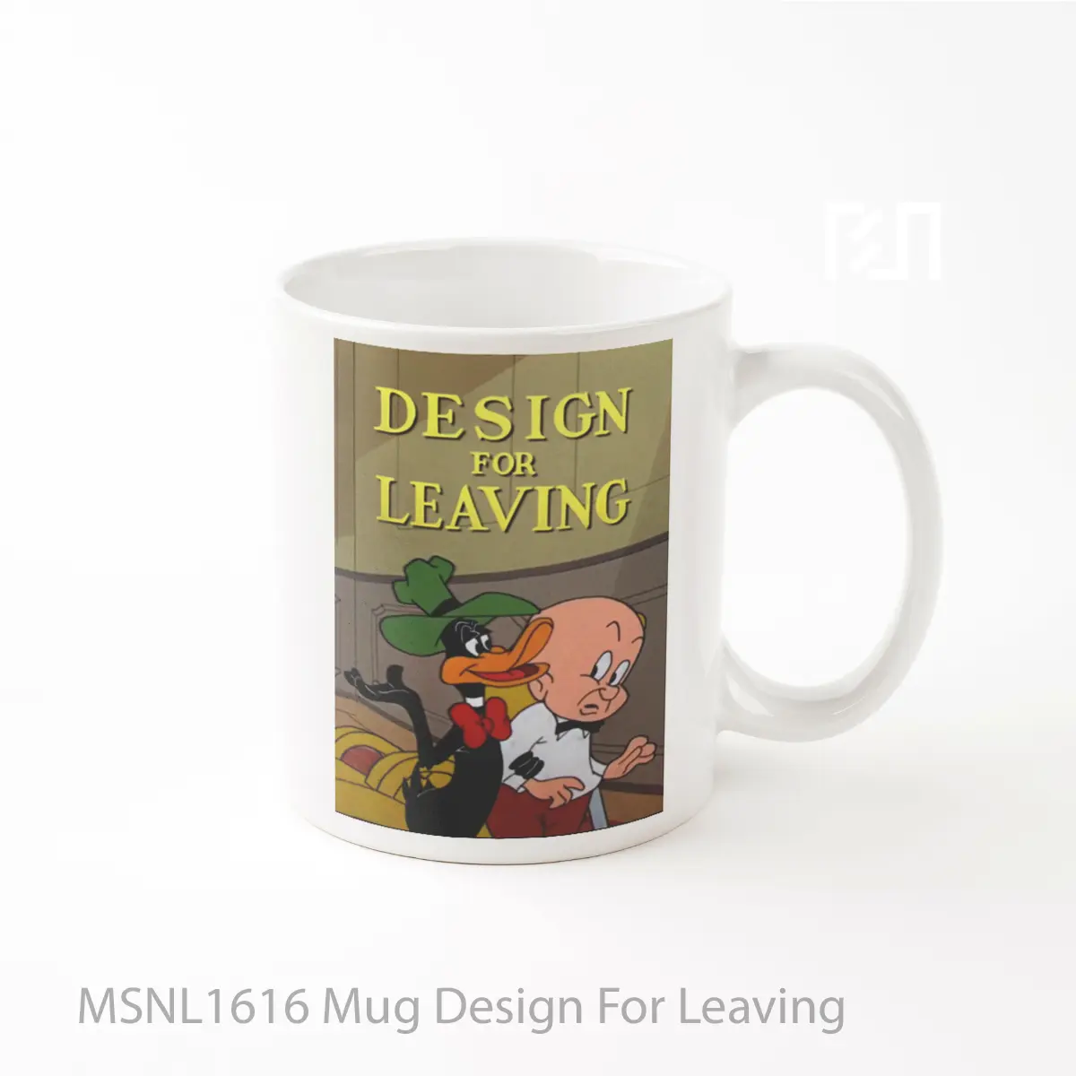 Mug Design For Leaving Gelas Keramik Tema Film MSNL1616